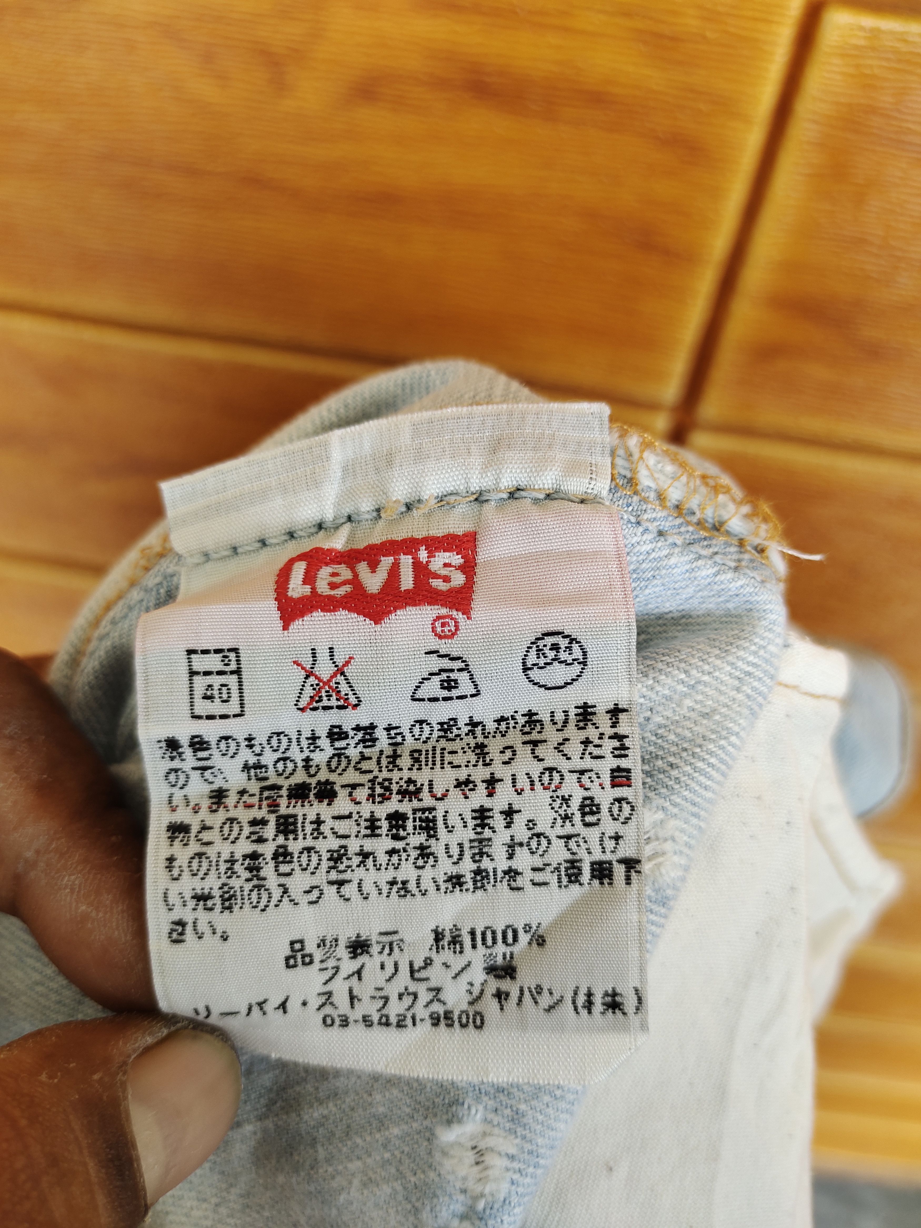 Levi's LEVIS 501 Distressed Denim Pants Size US 30 / EU 46 - 24 Thumbnail