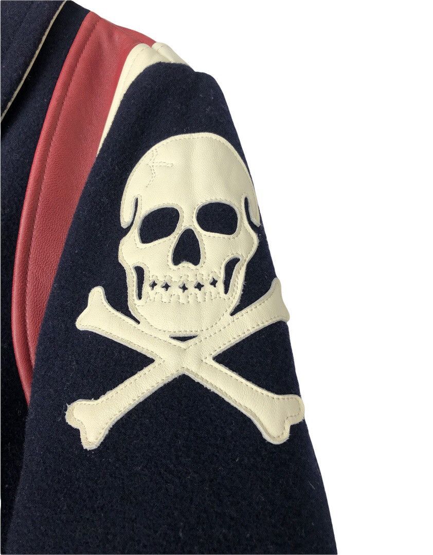 Hysteric Glamour Hysteric Glamour Navy Double Skull Duffle Coat Size US M / EU 48-50 / 2 - 3 Thumbnail