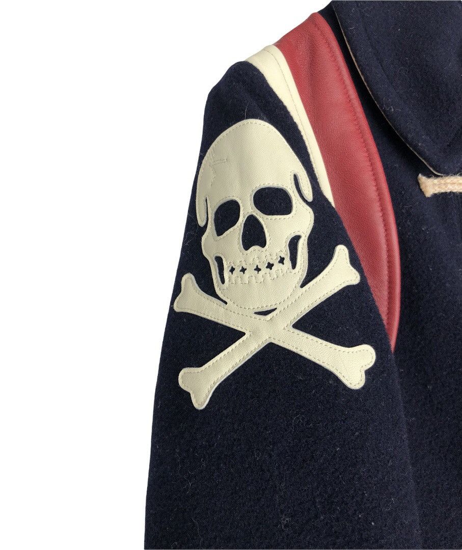 Hysteric Glamour Hysteric Glamour Navy Double Skull Duffle Coat Size US M / EU 48-50 / 2 - 4 Thumbnail
