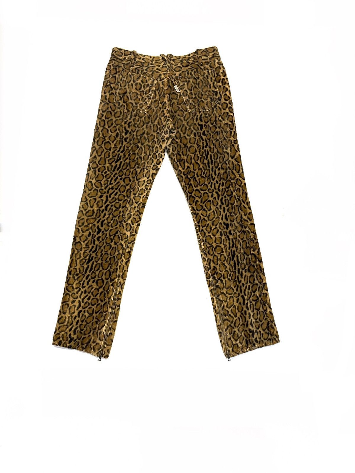20471120 20471120 Hyoma AW97 Leopard Fur Pants Size US 29 - 3 Thumbnail