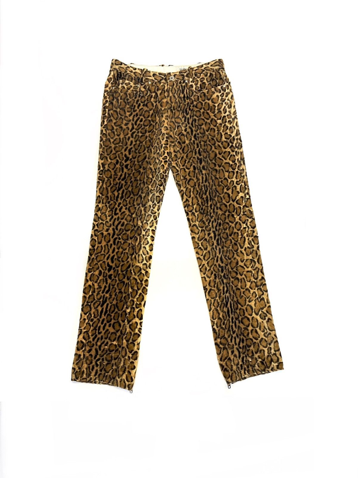 20471120 20471120 Hyoma AW97 Leopard Fur Pants Size US 29 - 2 Thumbnail