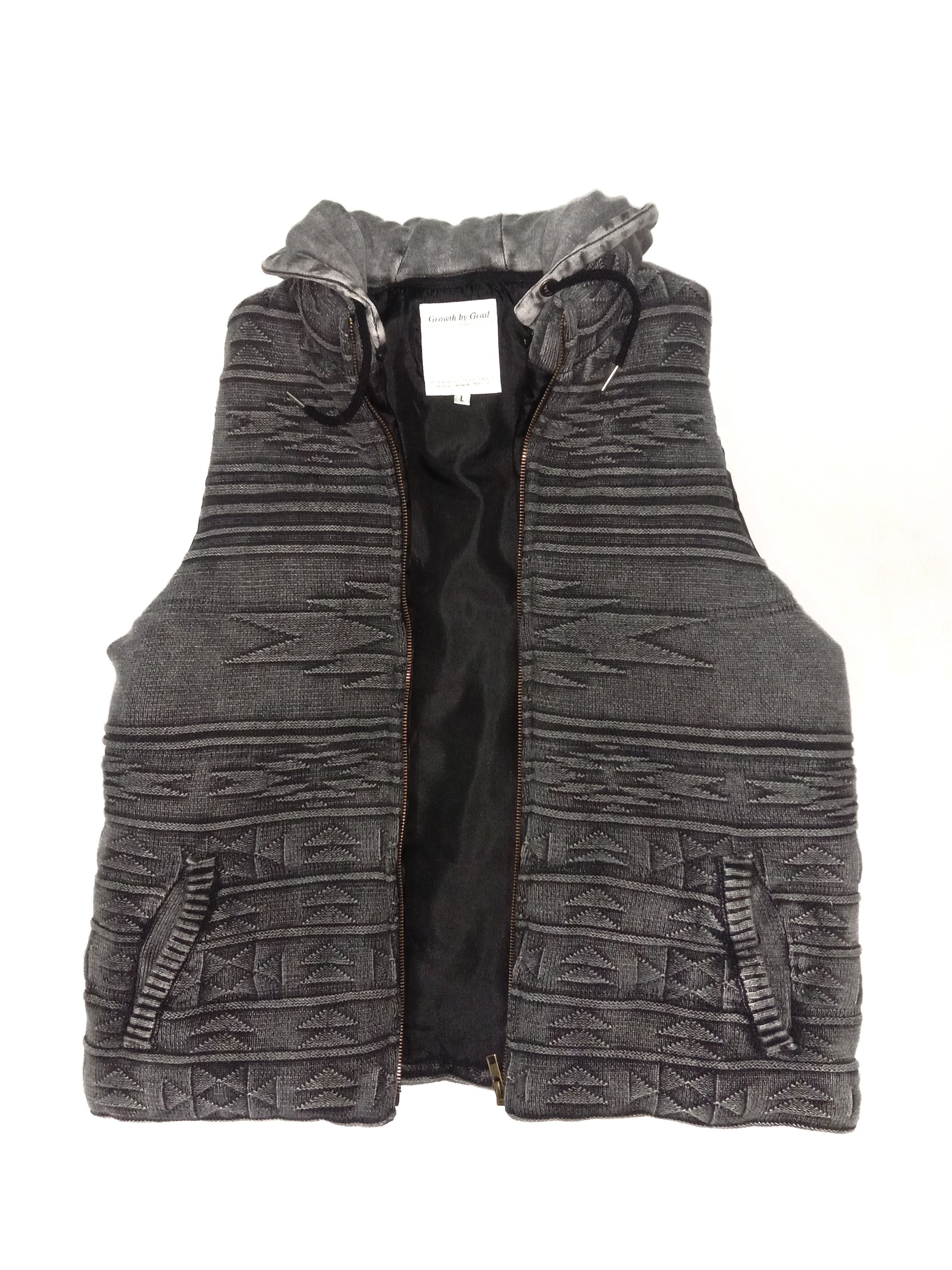 Japanese Brand Growth By Grail Hooded Vest / Light Jacket Size US L / EU 52-54 / 3 - 2 Thumbnail