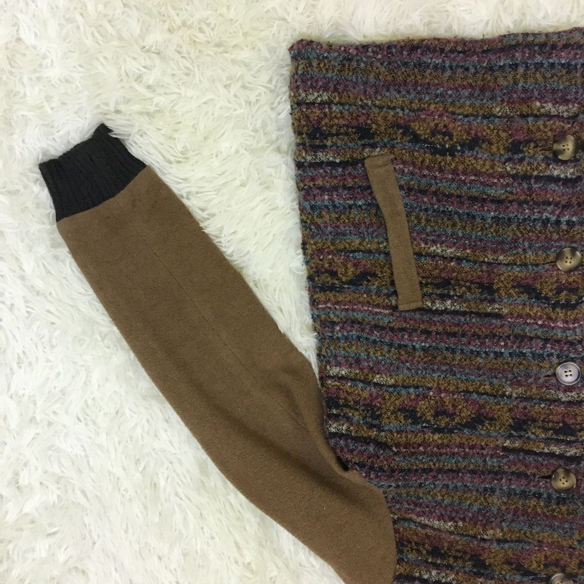 Japanese Brand Titicaca Wool Hoodie Made in Japan Size US M / EU 48-50 / 2 - 4 Thumbnail