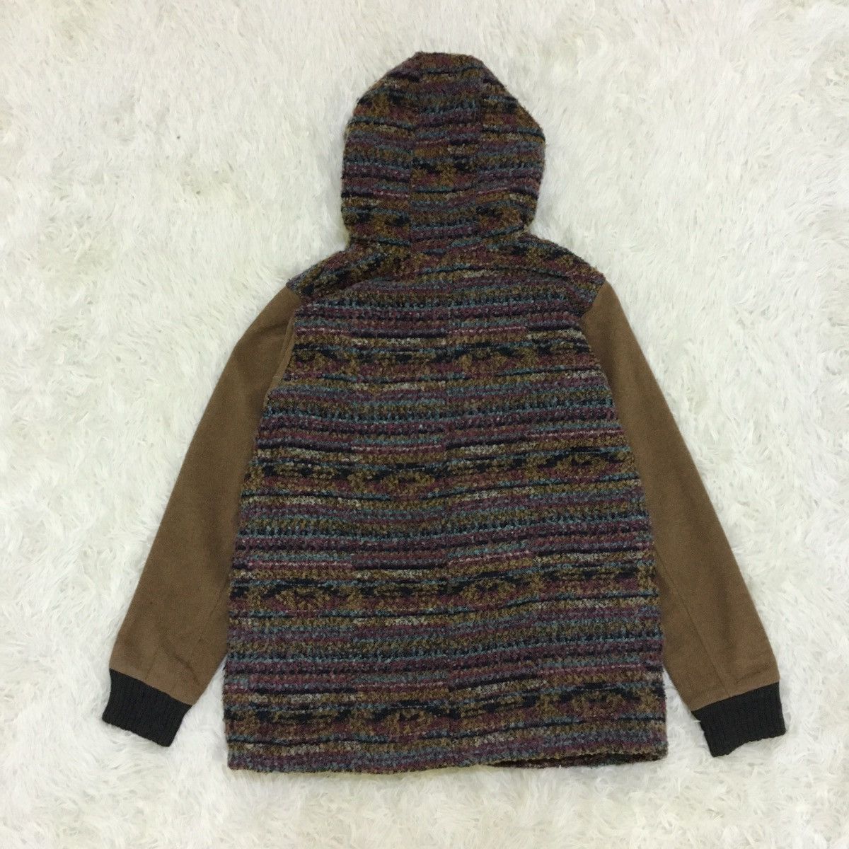 Japanese Brand Titicaca Wool Hoodie Made in Japan Size US M / EU 48-50 / 2 - 2 Thumbnail