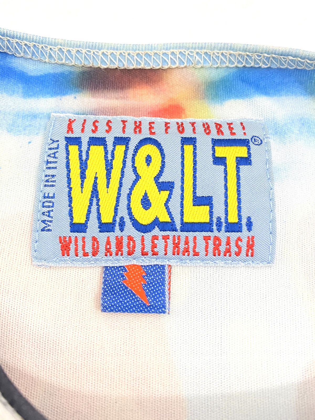 W&LT × Walter Van Beirendonck Wild And Lethal Trash Extraterrestrial Newspaper Article T Size US M / EU 48-50 / 2 - 4 Thumbnail