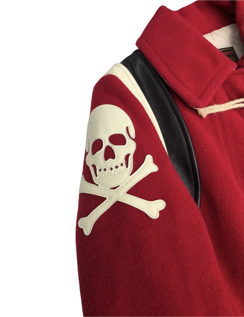 Hysteric Glamour Hysteric Glamour Red Double Skull Duffle Coat Size US M / EU 48-50 / 2 - 3 Thumbnail