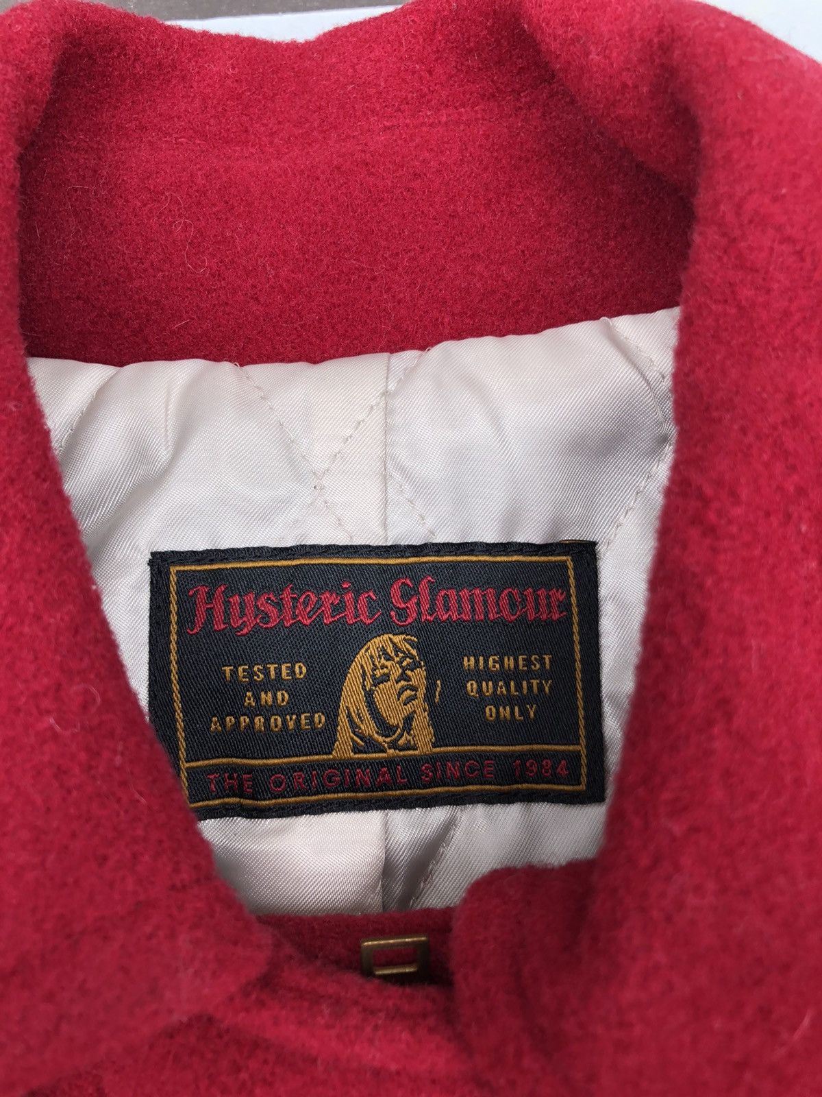 Hysteric Glamour Hysteric Glamour Red Double Skull Duffle Coat Size US M / EU 48-50 / 2 - 5 Thumbnail
