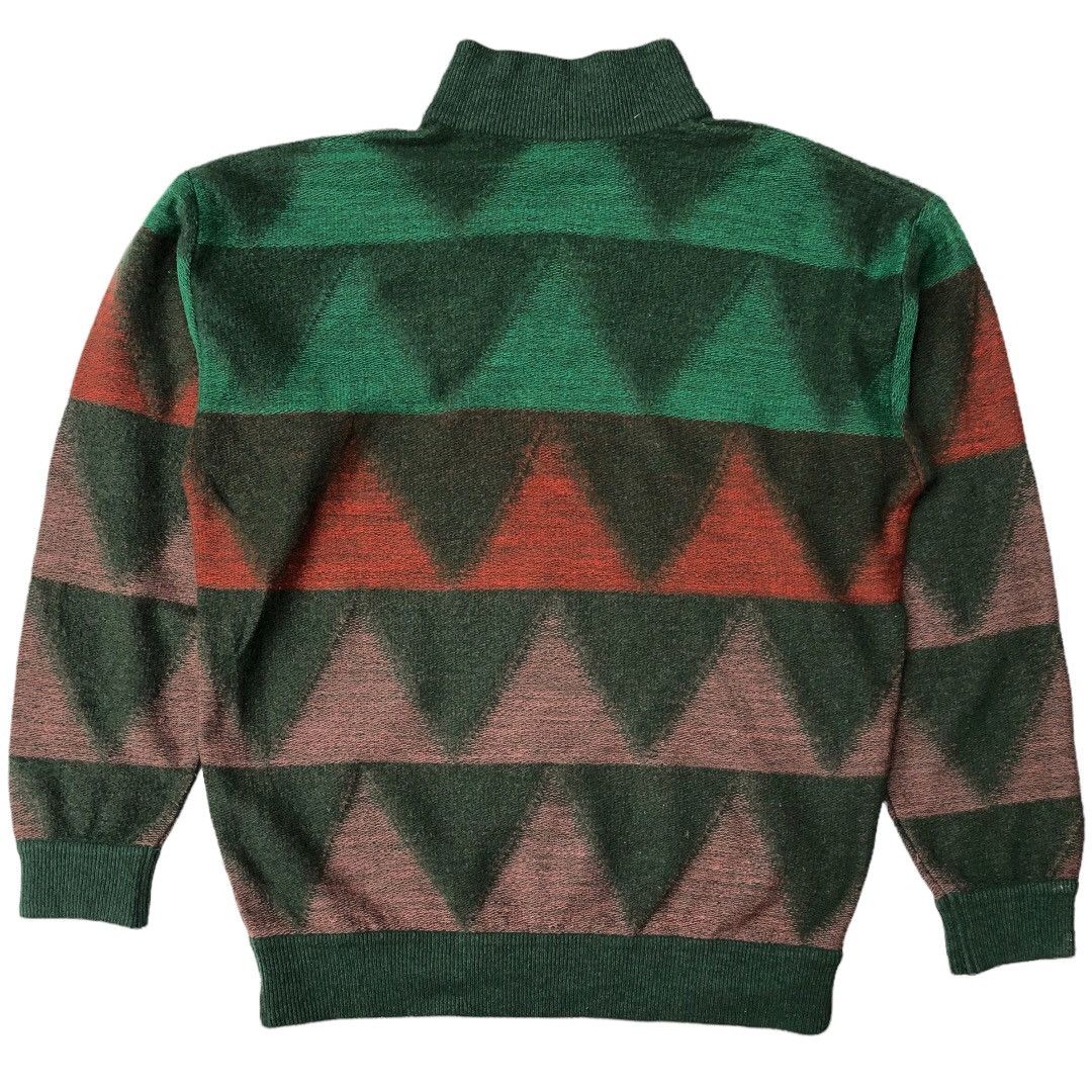 Issey Miyake 1986 Issey Miyake Mock Neck Sweater Size US M / EU 48-50 / 2 - 1 Thumbnail