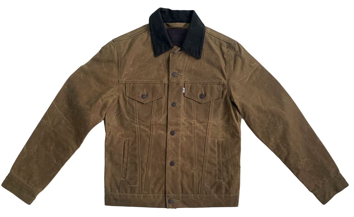 Levi's Levis x Filson oiled cotton trucker. 2010 version. Unworn. | Grailed