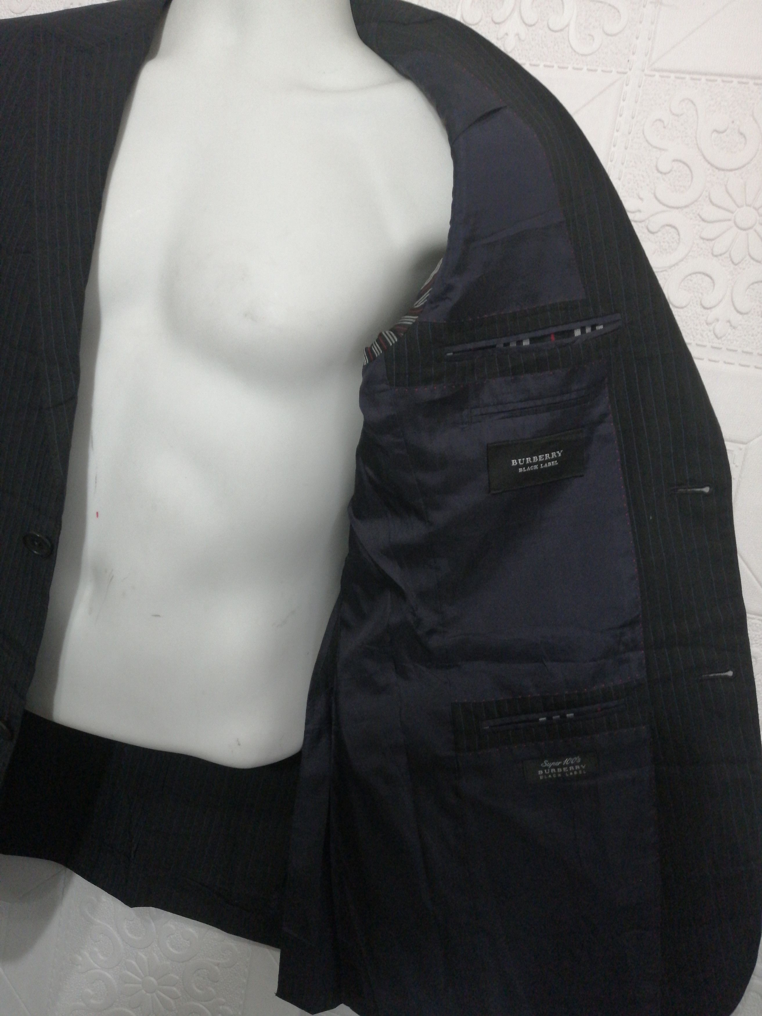 Burberry Suit Jacket Burberry Black Label Size US M / EU 48-50 / 2 - 7 Thumbnail