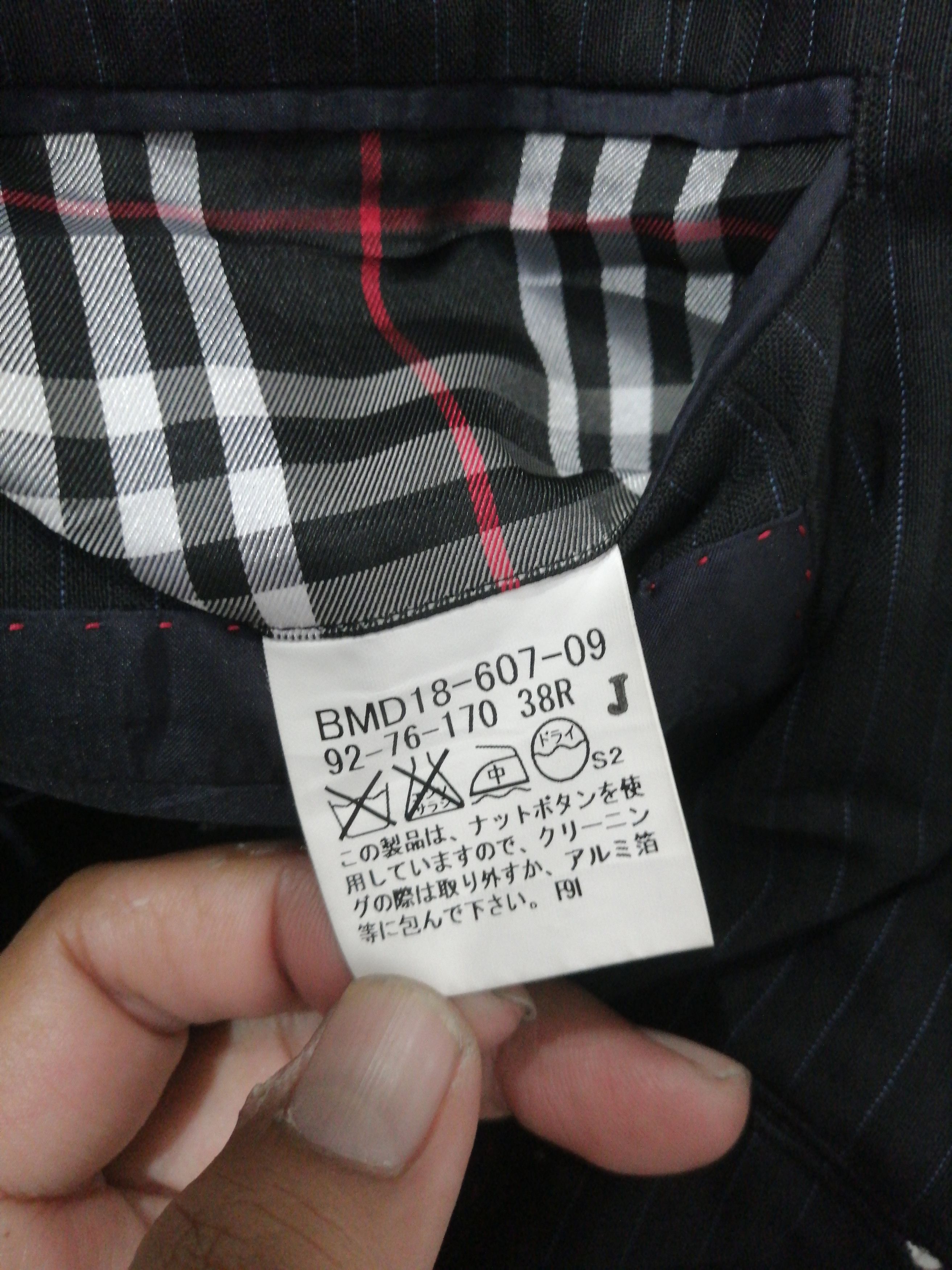 Burberry Suit Jacket Burberry Black Label Size US M / EU 48-50 / 2 - 11 Thumbnail