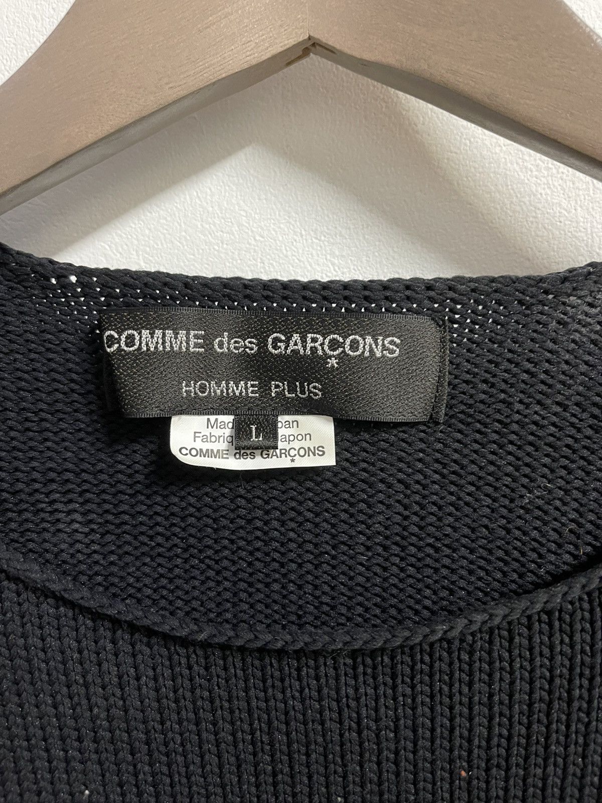 Comme des Garcons Homme Plus HOMME PLUS SS22 floral embroidery spongy knit Size US L / EU 52-54 / 3 - 3 Thumbnail