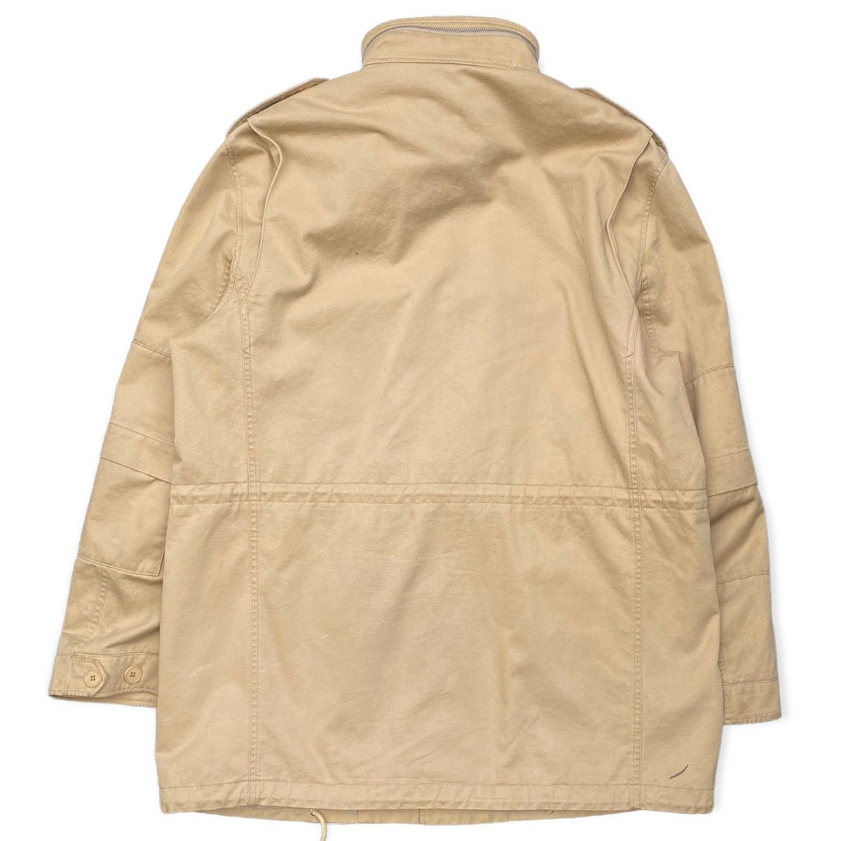 Maison Margiela Maison Margiela Beige Military Coat (With Hood) Size US XL / EU 56 / 4 - 2 Thumbnail