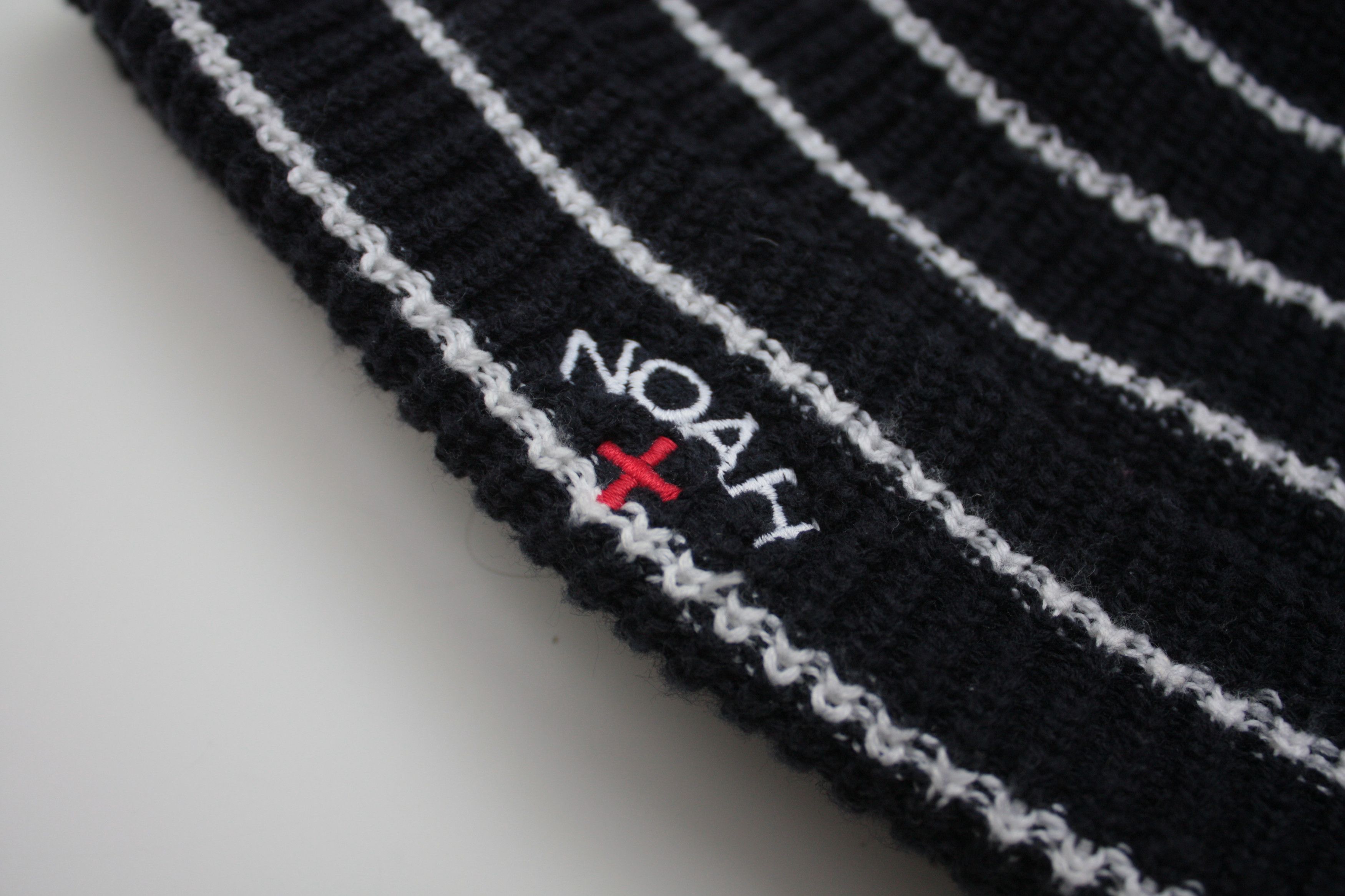 Noah Noah Navy Striped Acryl Hat Size ONE SIZE - 2 Thumbnail