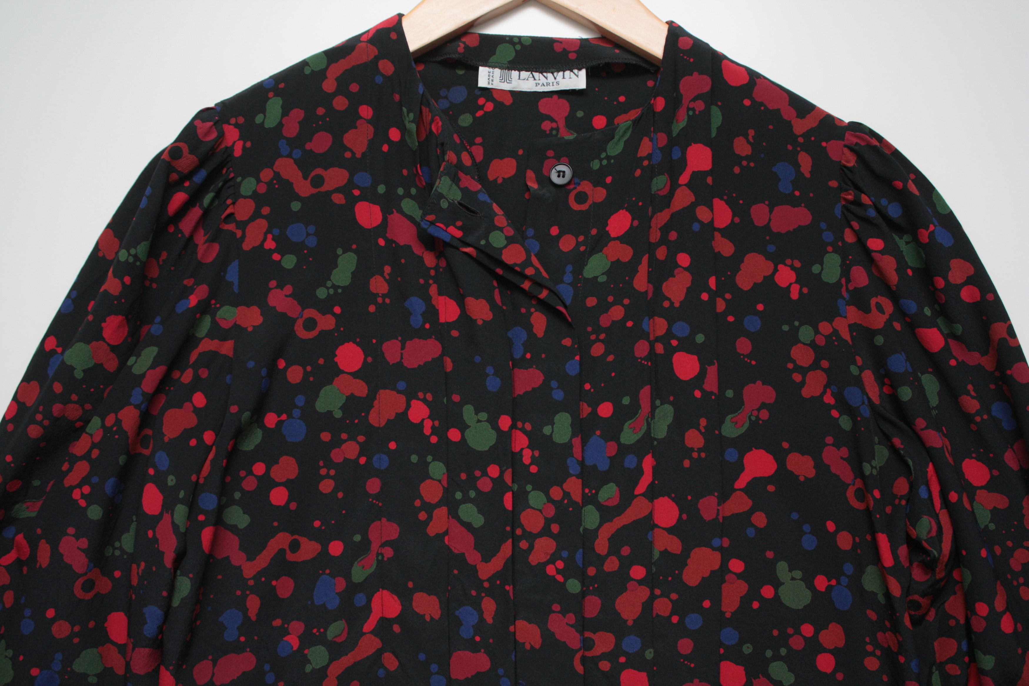 Lanvin Lanvin Paris Silk Blouse Made In France Vintage Size M / US 6-8 / IT 42-44 - 3 Thumbnail
