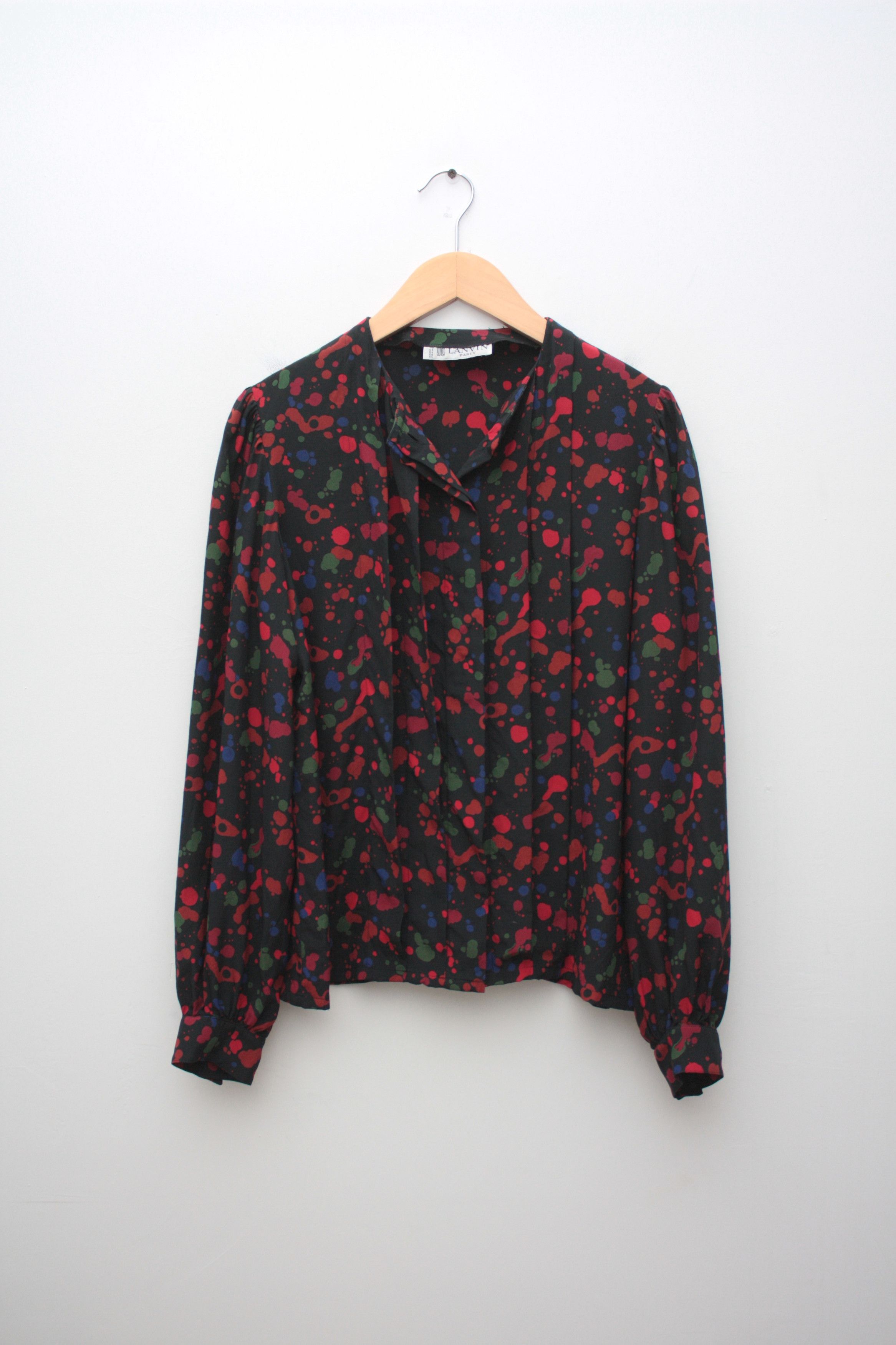 Lanvin Lanvin Paris Silk Blouse Made In France Vintage Size M / US 6-8 / IT 42-44 - 1 Thumbnail