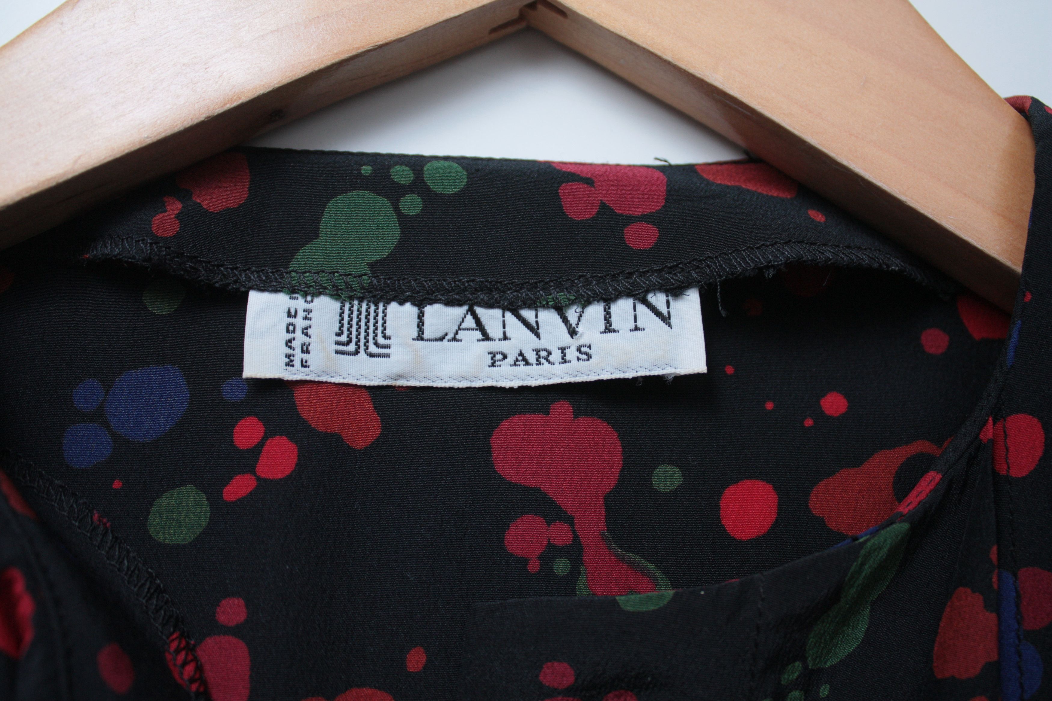 Lanvin Lanvin Paris Silk Blouse Made In France Vintage Size M / US 6-8 / IT 42-44 - 4 Thumbnail