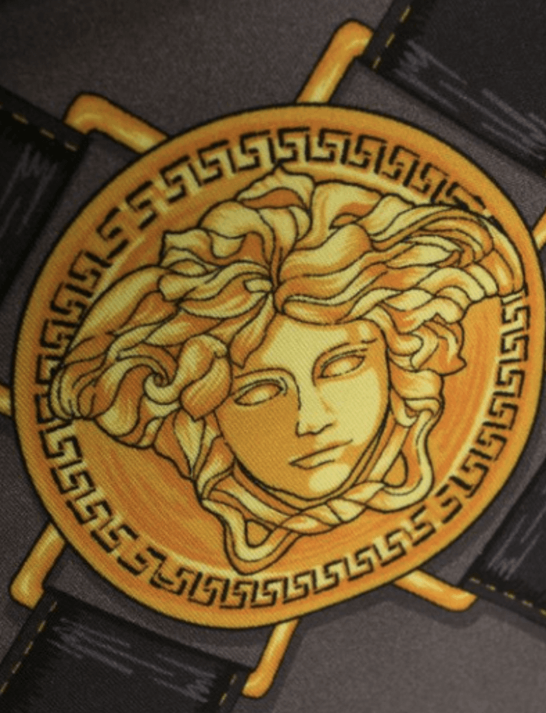 Versace Bondage Medusa Head Backpack In Grey Nylon/Leather Size ONE SIZE - 5 Thumbnail