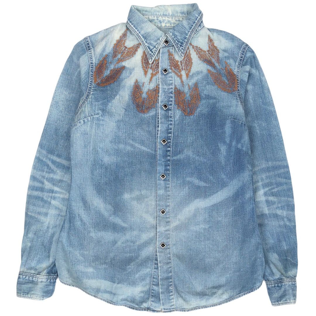 Kapital Kapital Denim Shirt Size S / US 4 / IT 40 - 1 Thumbnail