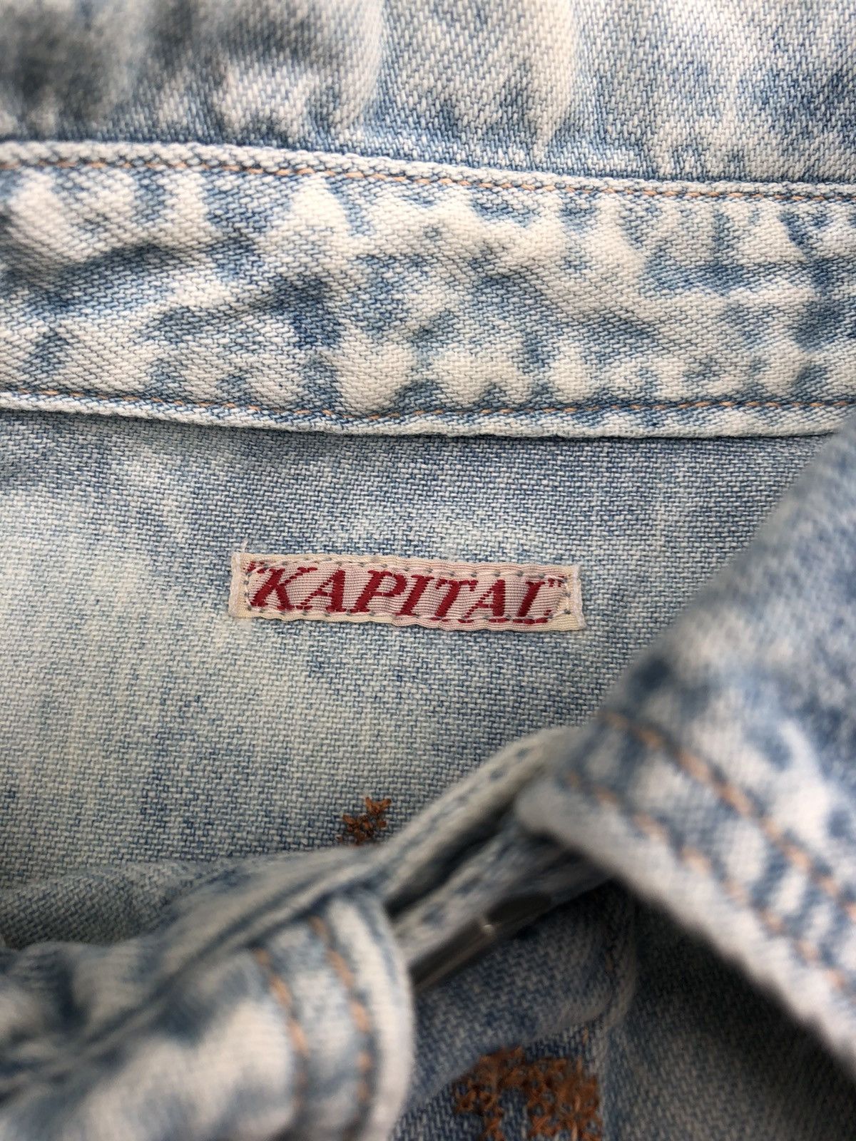 Kapital Kapital Denim Shirt Size S / US 4 / IT 40 - 6 Thumbnail