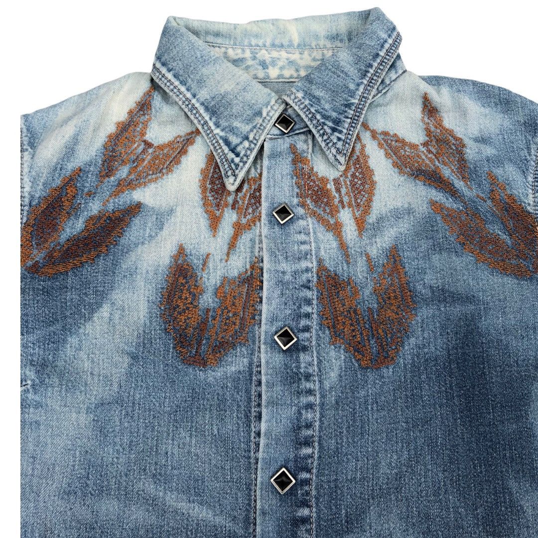 Kapital Kapital Denim Shirt Size S / US 4 / IT 40 - 3 Thumbnail