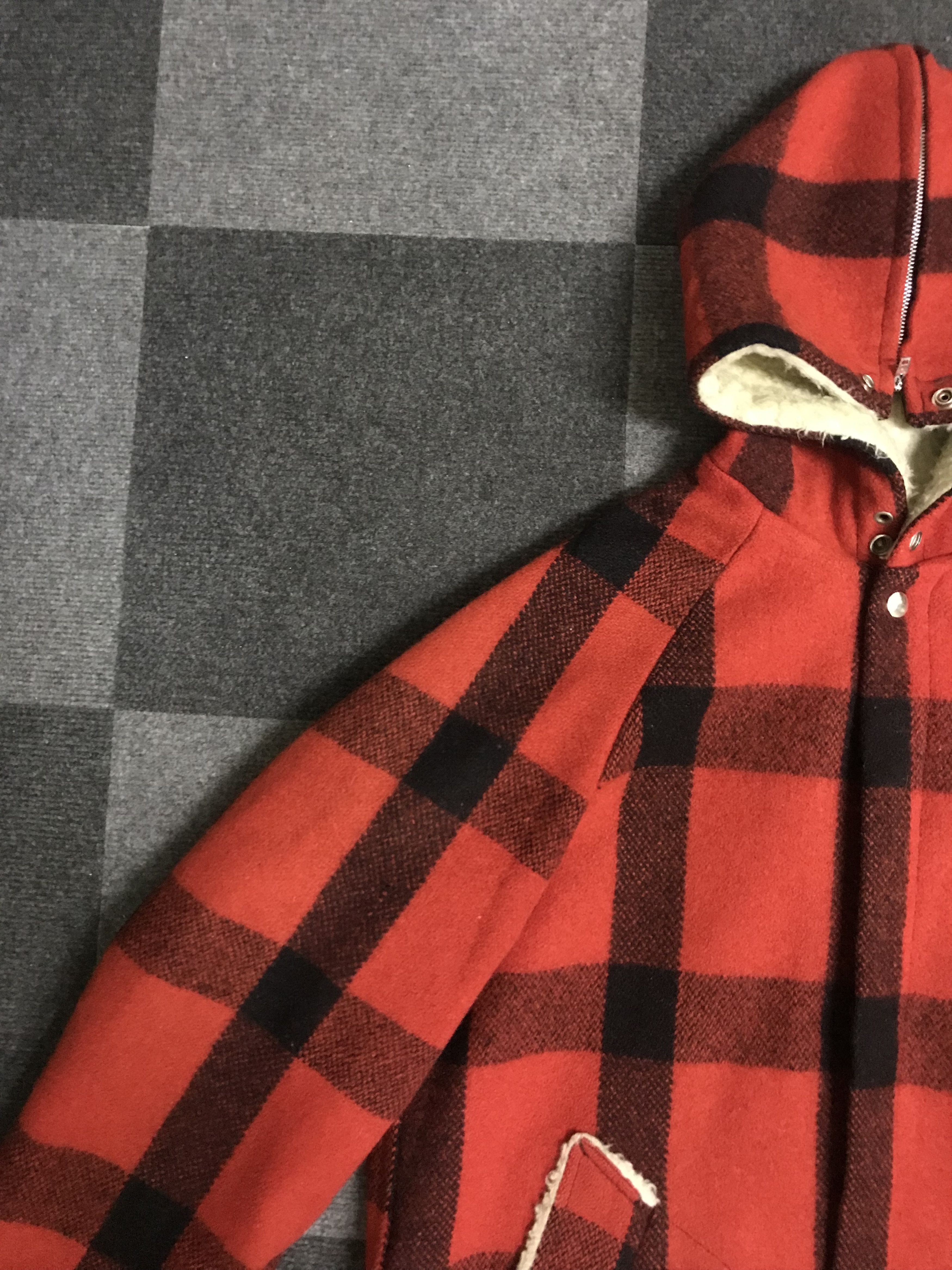 Vintage JW34 Vintage 60s Mountain Parka Plaid Wool Conmatic Zipper Size US M / EU 48-50 / 2 - 4 Thumbnail