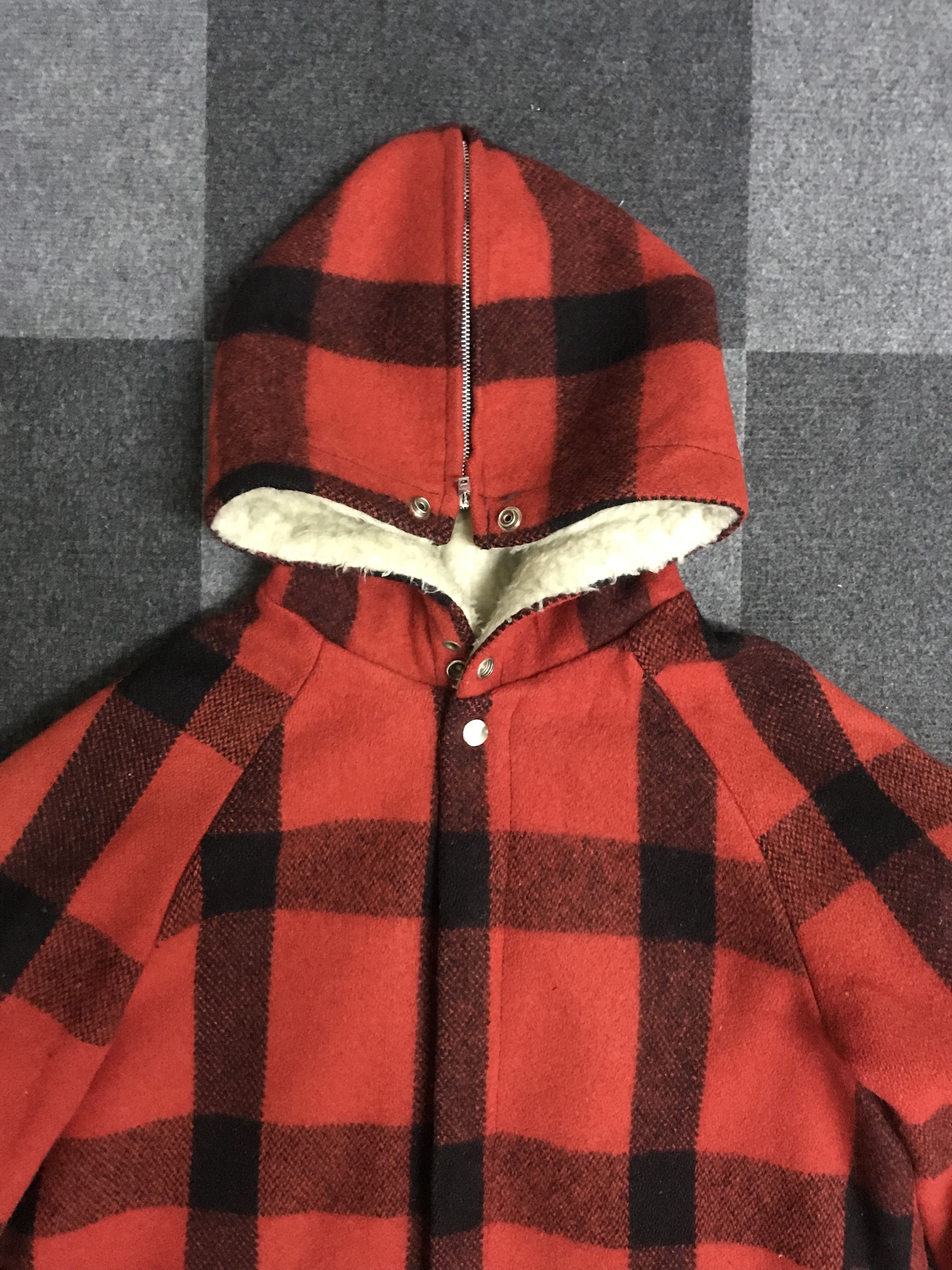 Vintage JW34 Vintage 60s Mountain Parka Plaid Wool Conmatic Zipper Size US M / EU 48-50 / 2 - 2 Thumbnail