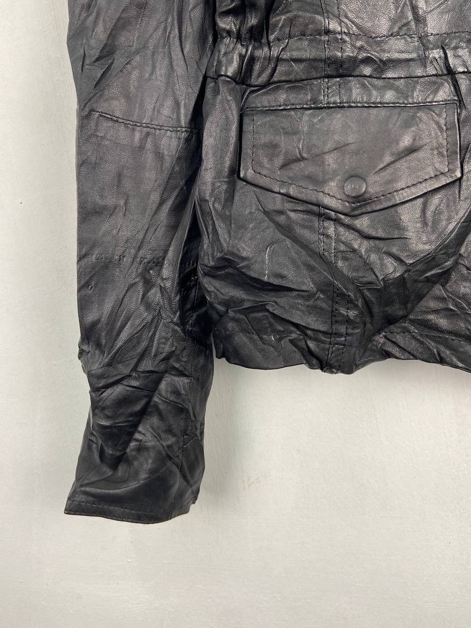 Japanese Brand 🇯🇵 Japanese Brand Vintage Leather Jacket Punk Biker Style Size M / US 6-8 / IT 42-44 - 7 Thumbnail