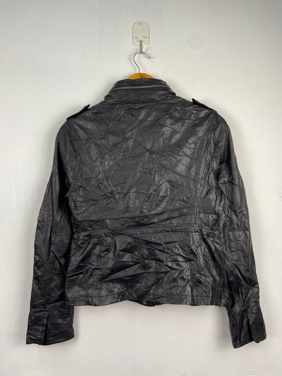 Japanese Brand 🇯🇵 Japanese Brand Vintage Leather Jacket Punk Biker Style Size M / US 6-8 / IT 42-44 - 4 Thumbnail