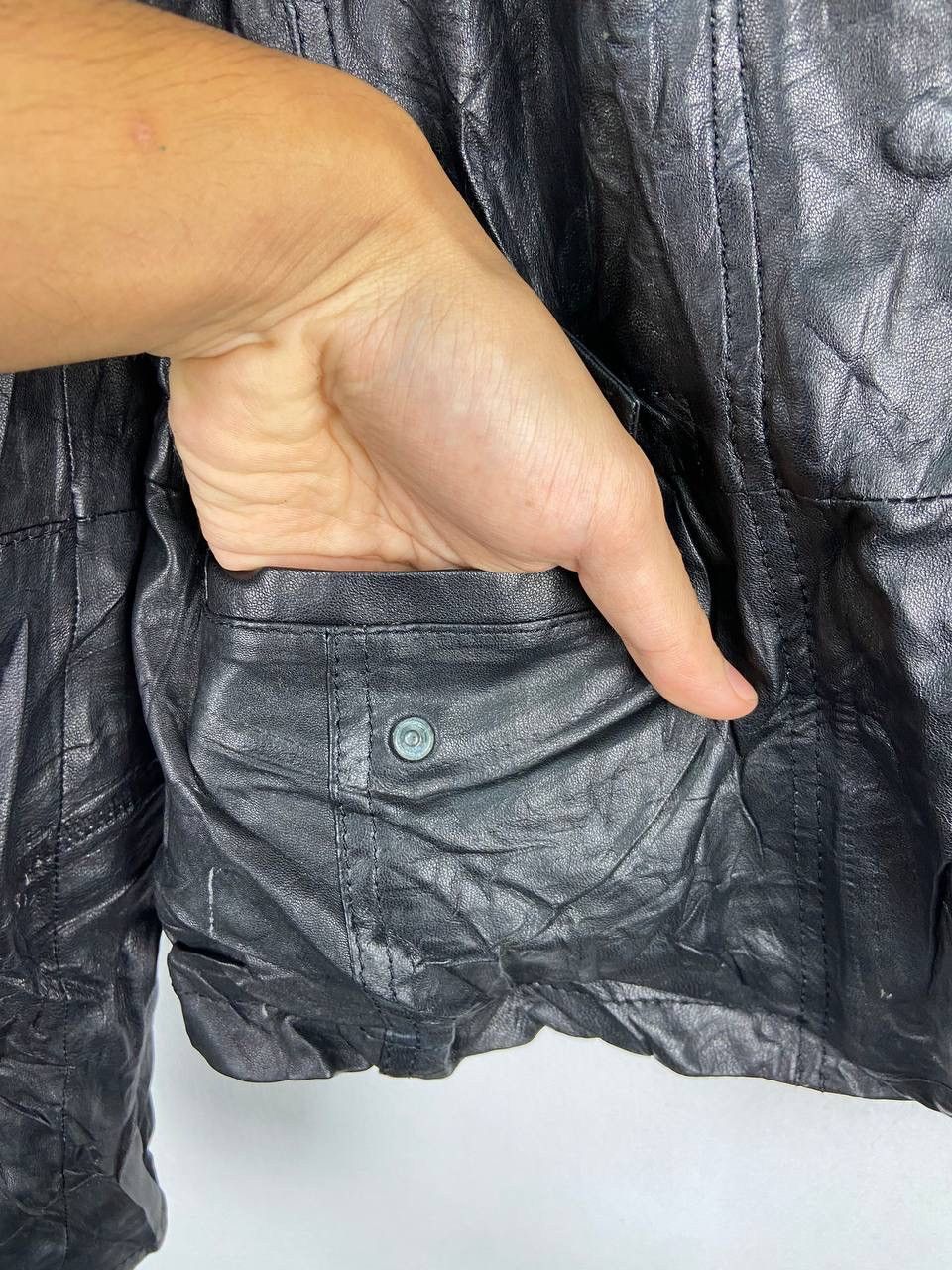 Japanese Brand 🇯🇵 Japanese Brand Vintage Leather Jacket Punk Biker Style Size M / US 6-8 / IT 42-44 - 13 Thumbnail
