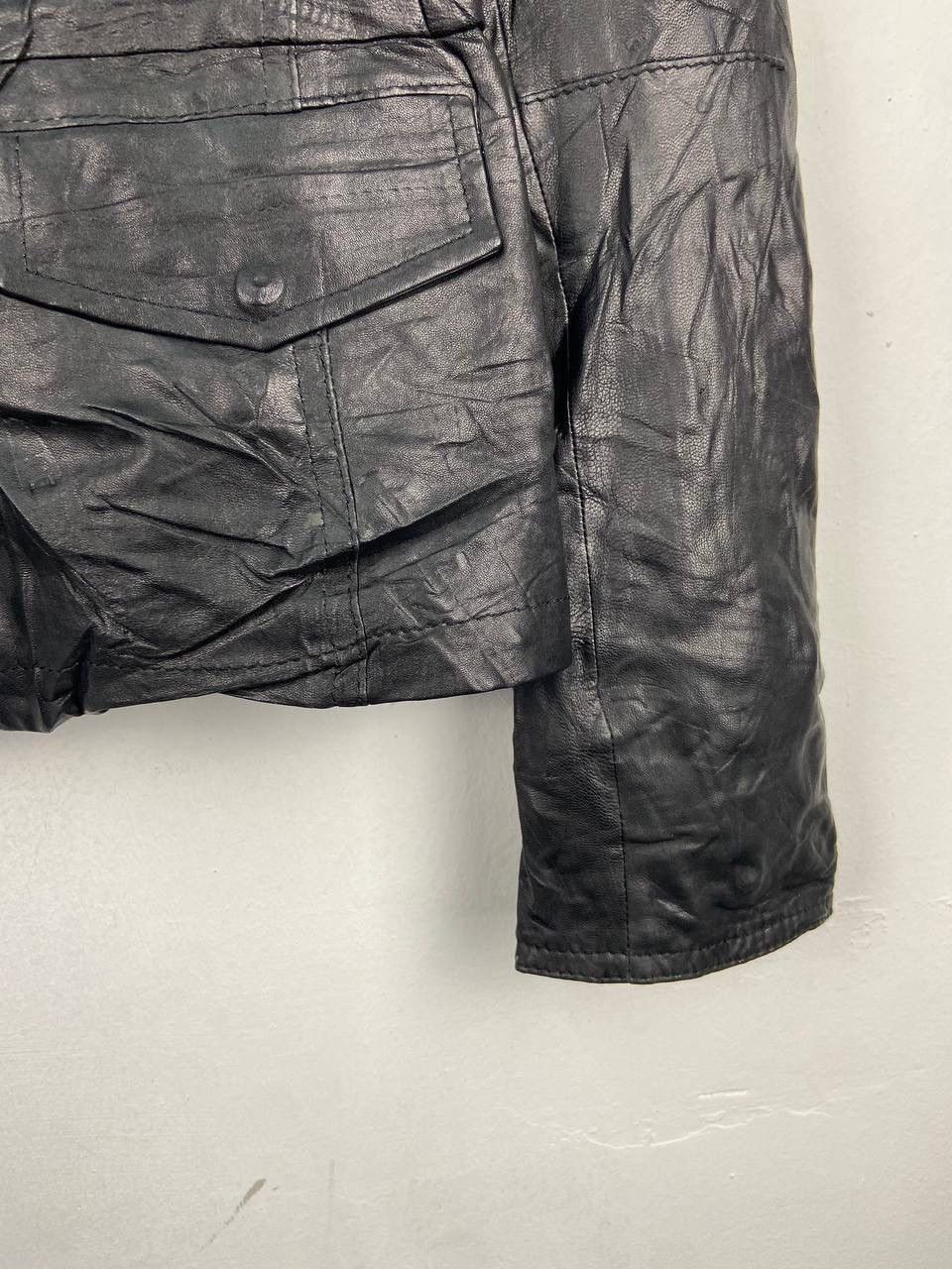 Japanese Brand 🇯🇵 Japanese Brand Vintage Leather Jacket Punk Biker Style Size M / US 6-8 / IT 42-44 - 8 Thumbnail