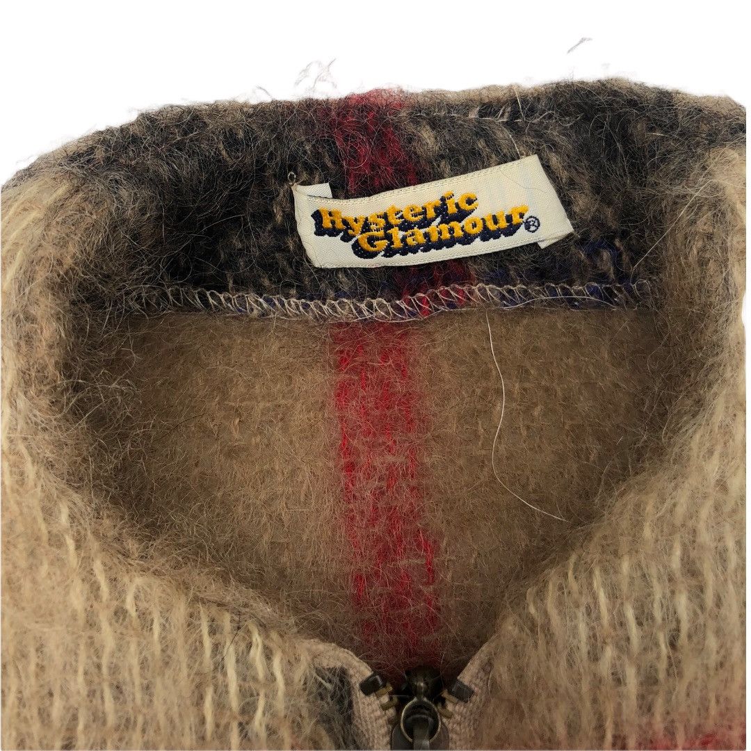 Hysteric Glamour Hysteric Glamour Nova Check Mohair Sweater Size US XS / EU 42 / 0 - 3 Thumbnail