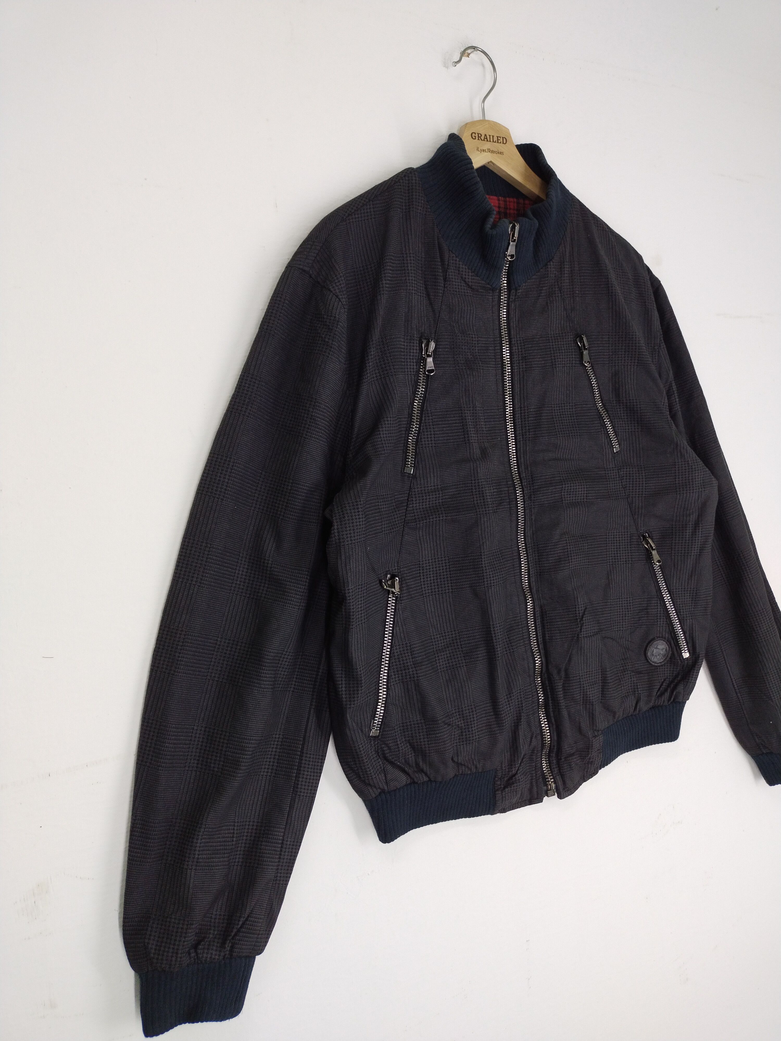 Vintage Vintage Hunting World New York Tartan Lined Jacket Size US L / EU 52-54 / 3 - 3 Thumbnail