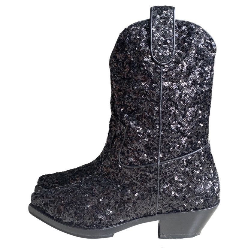 Dolce & Gabbana Dolce & Gabbana Sequin Western boots Size US 9 / EU 42 - 2 Thumbnail