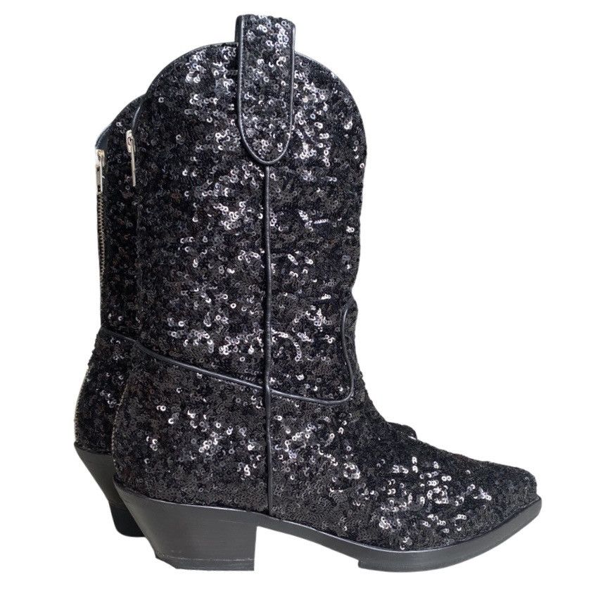 Dolce & Gabbana Dolce & Gabbana Sequin Western boots Size US 9 / EU 42 - 1 Thumbnail