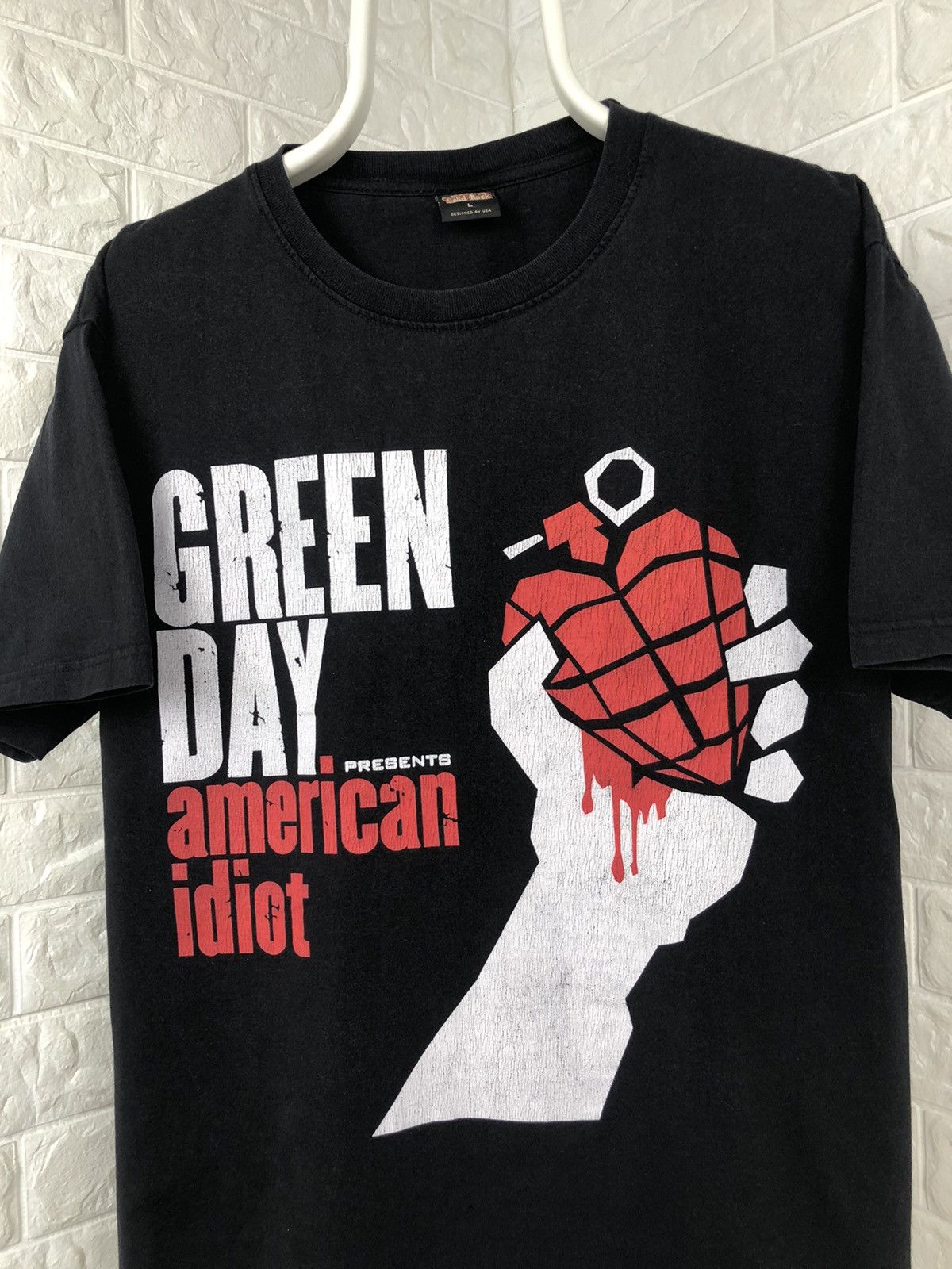 Band Tees × Vintage Vintage Green Day American Idiot Tee Size US L / EU 52-54 / 3 - 4 Thumbnail