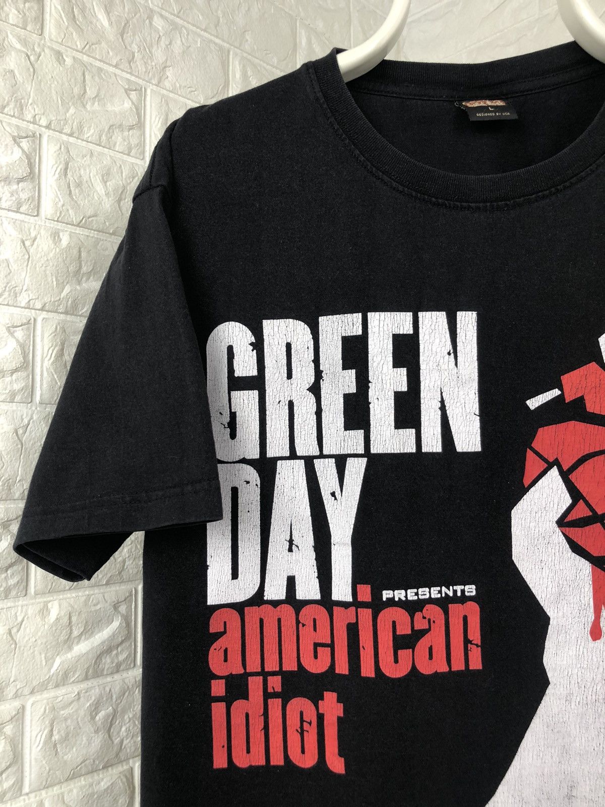 Band Tees × Vintage Vintage Green Day American Idiot Tee Size US L / EU 52-54 / 3 - 3 Thumbnail