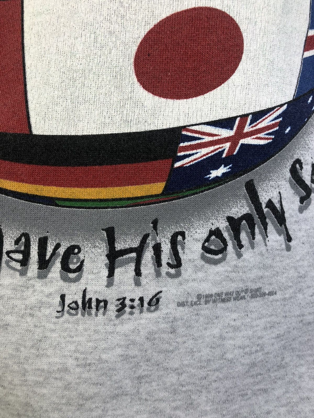 90s For God So Leved The World Sweatshirt
