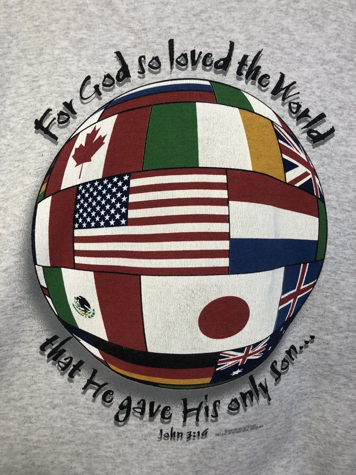 90s For God So Leved The World Sweatshirt