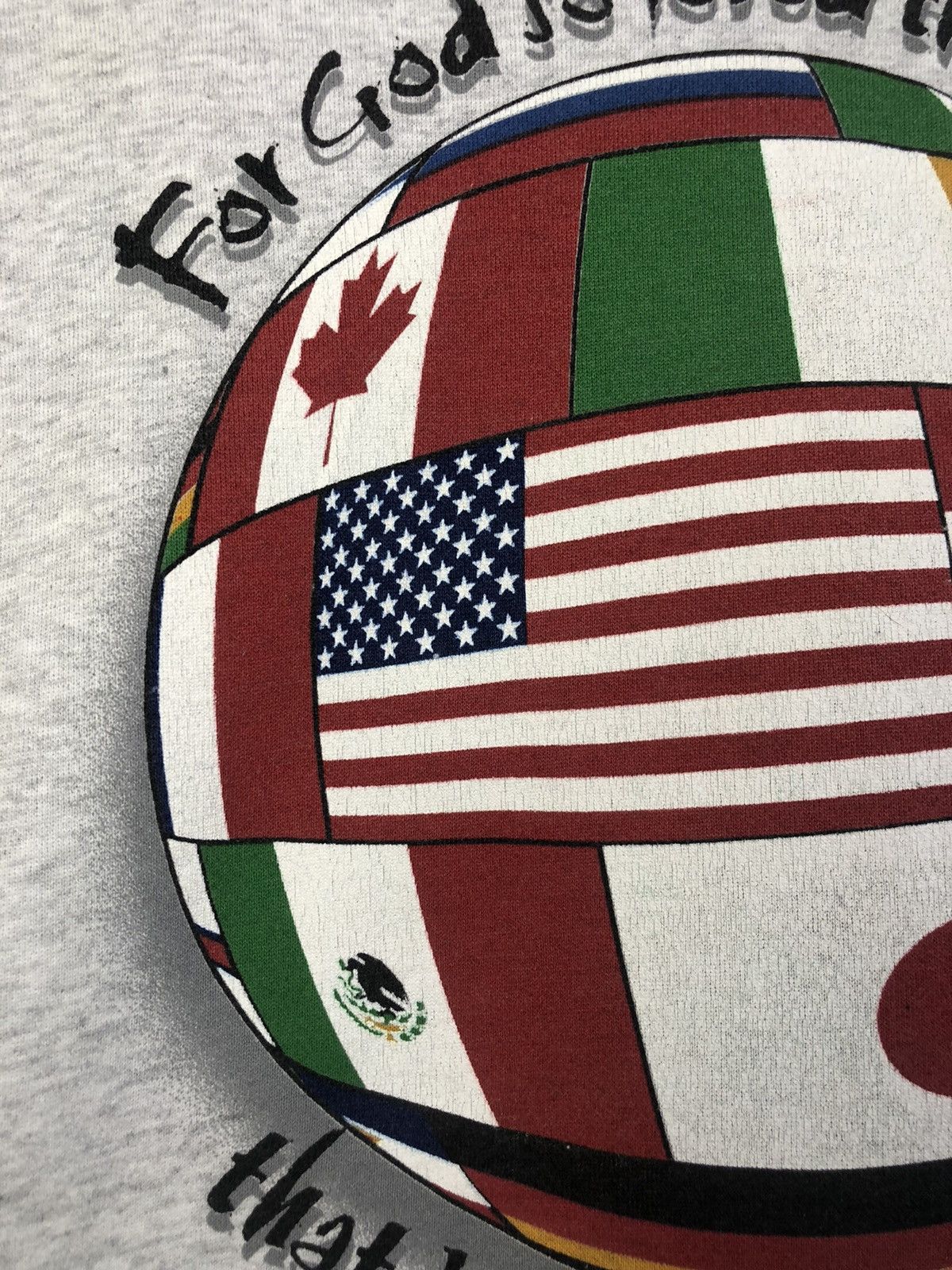 90s For God So Leved The World Sweatshirt