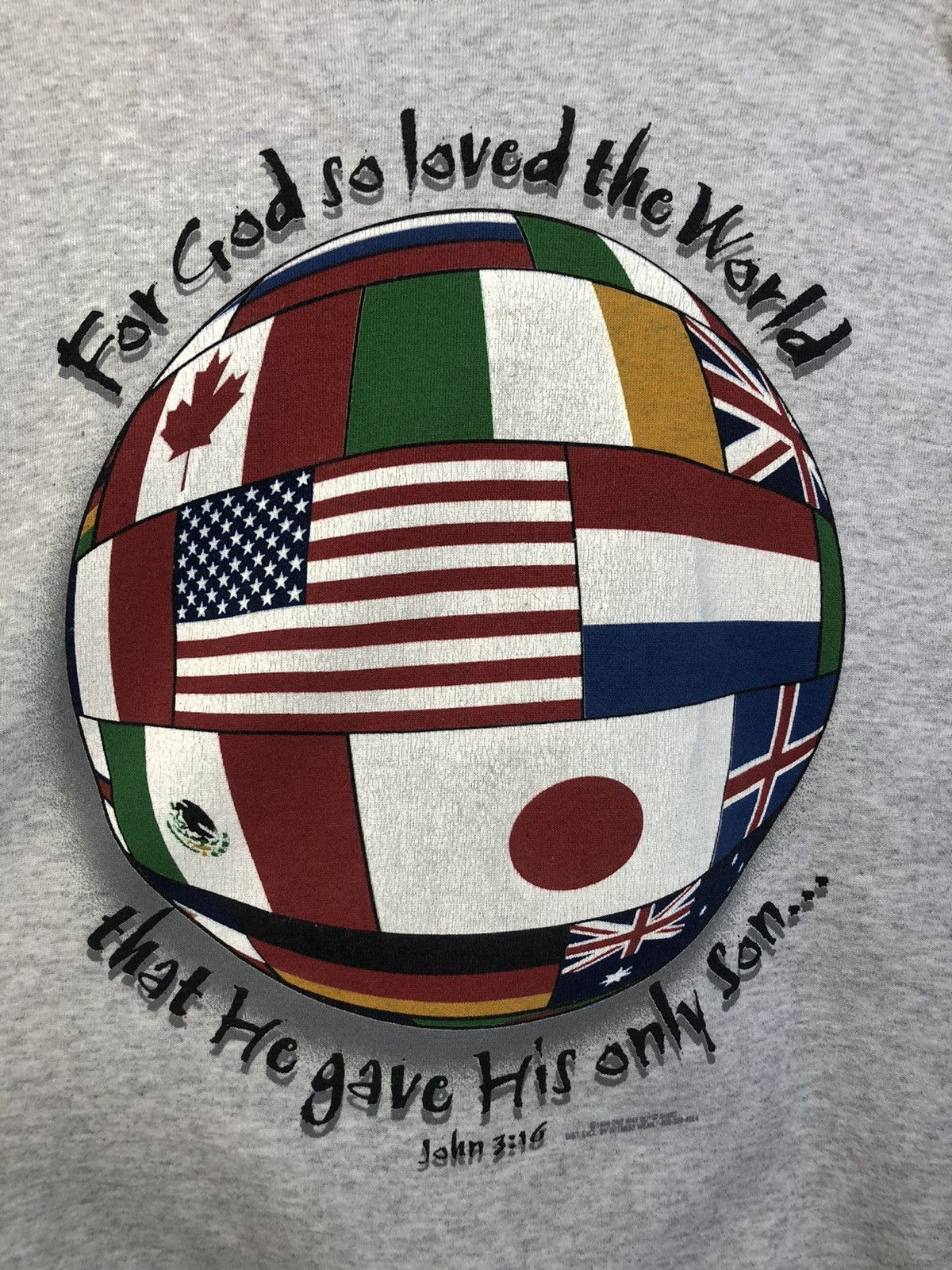 90s For God So Leved The World Sweatshirt