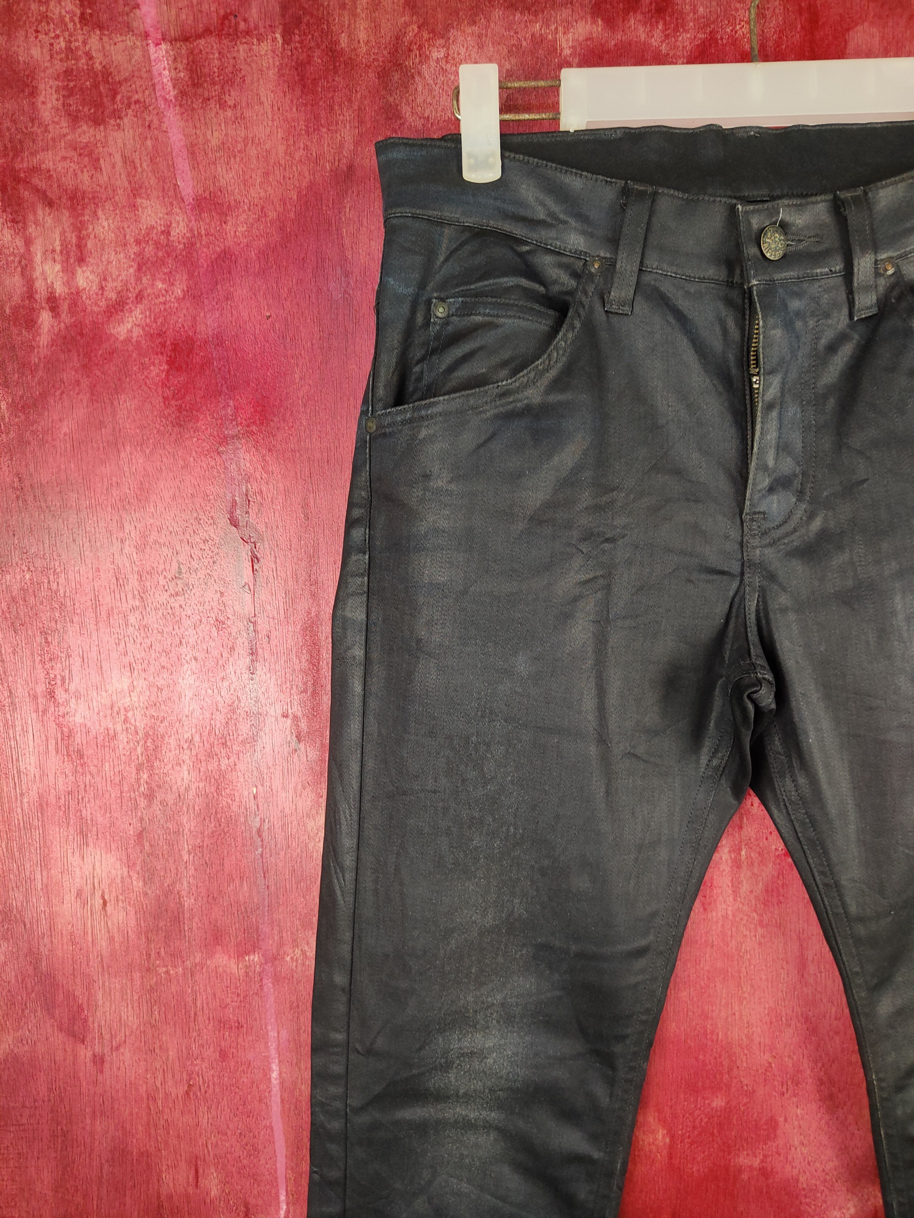 Japanese Brand × Lee Lee japan Dark Blue cotton Pants #S615 Size US 31 - 3 Thumbnail