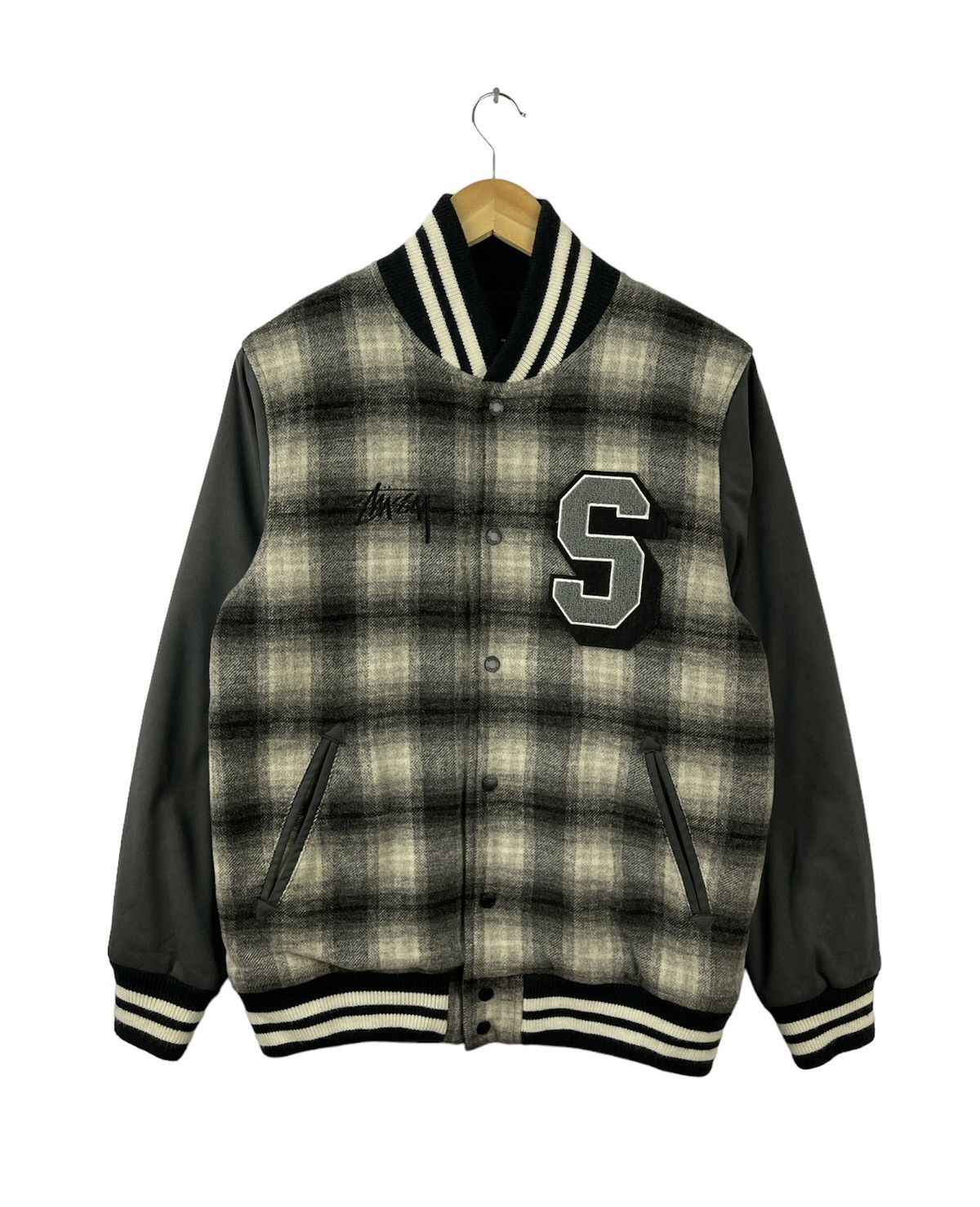 Stussy Varsity Jacket | Grailed