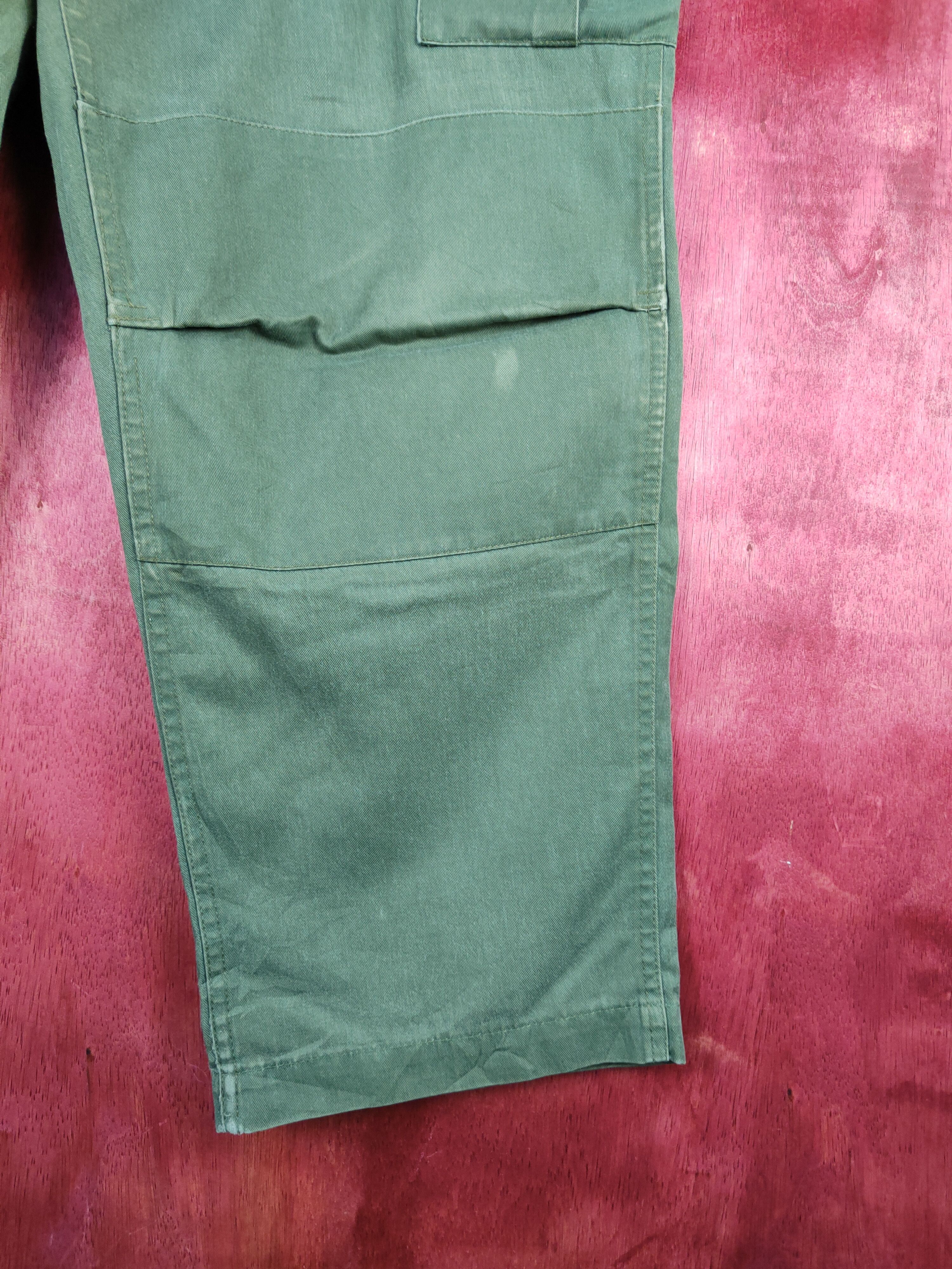 Vintage Vintage Army Green Multi Pocket Tactical Cargo Pants #S616 Size US 38 / EU 54 - 6 Thumbnail