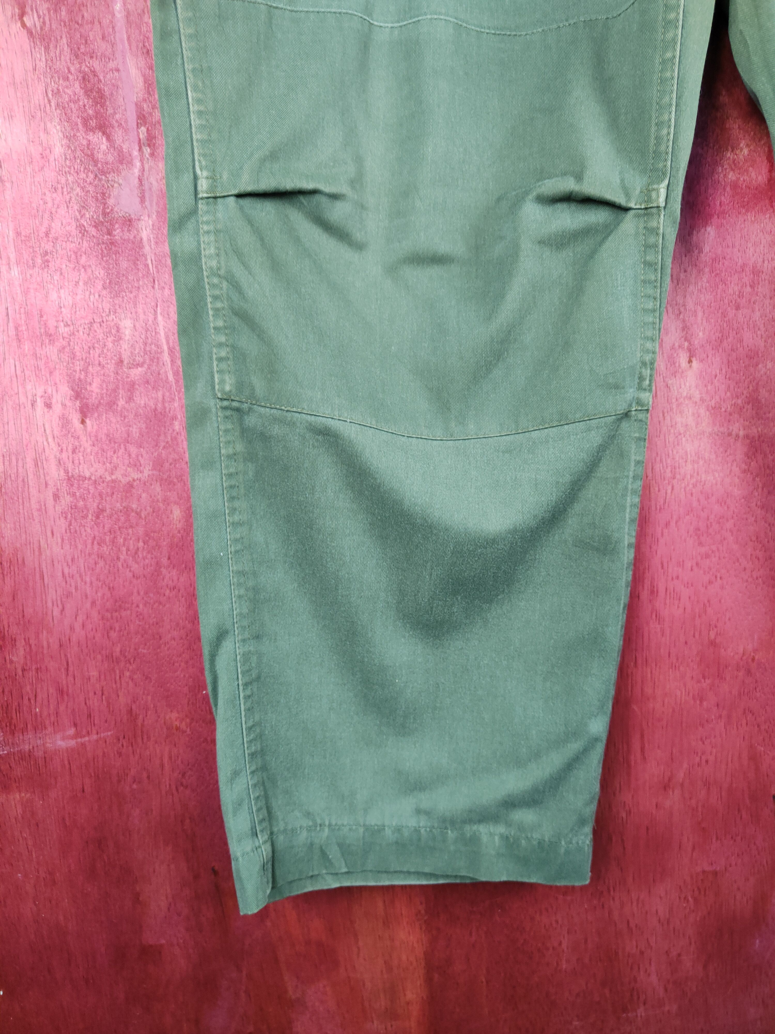 Vintage Vintage Army Green Multi Pocket Tactical Cargo Pants #S616 Size US 38 / EU 54 - 4 Thumbnail