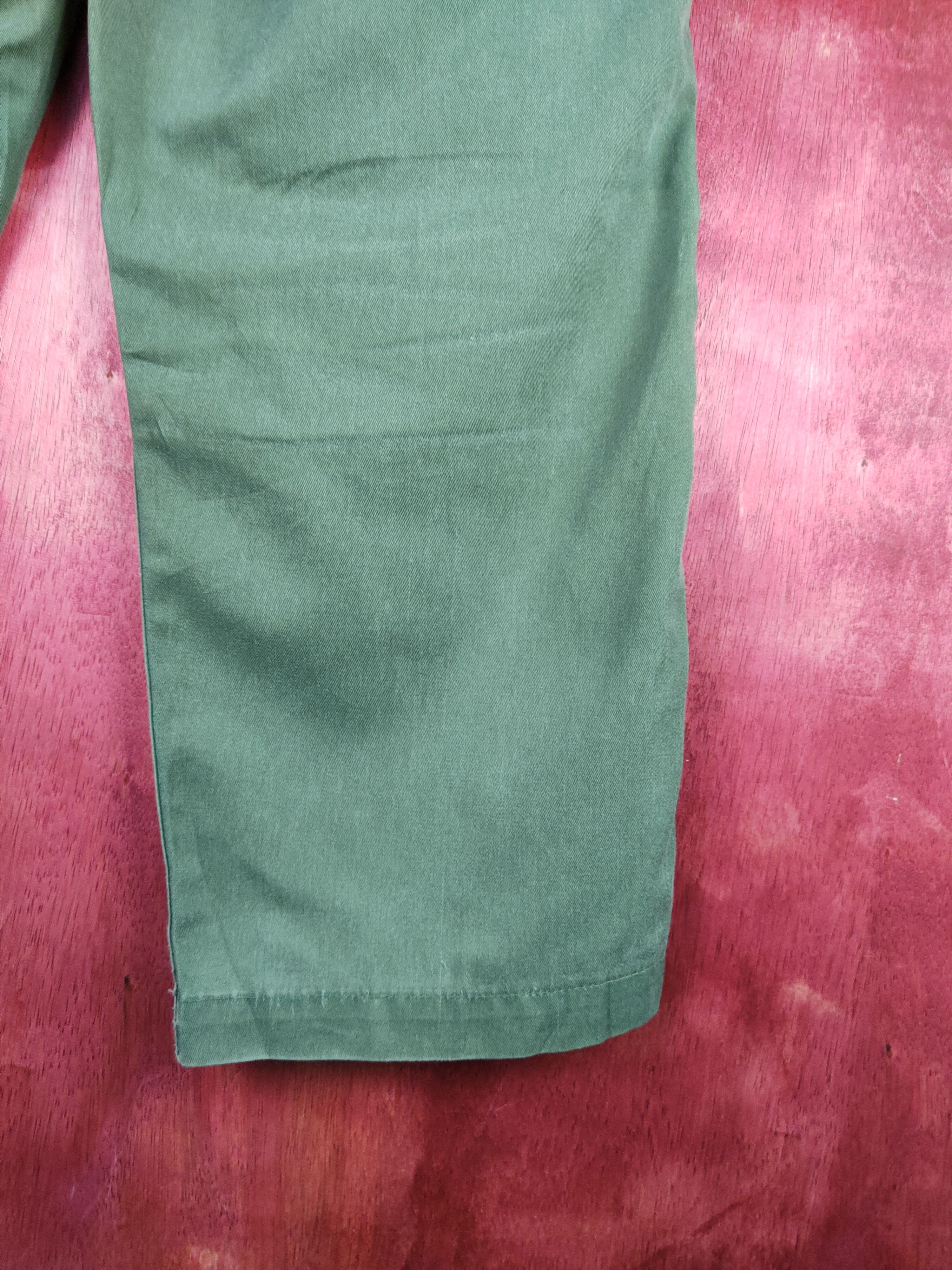 Vintage Vintage Army Green Multi Pocket Tactical Cargo Pants #S616 Size US 38 / EU 54 - 11 Thumbnail