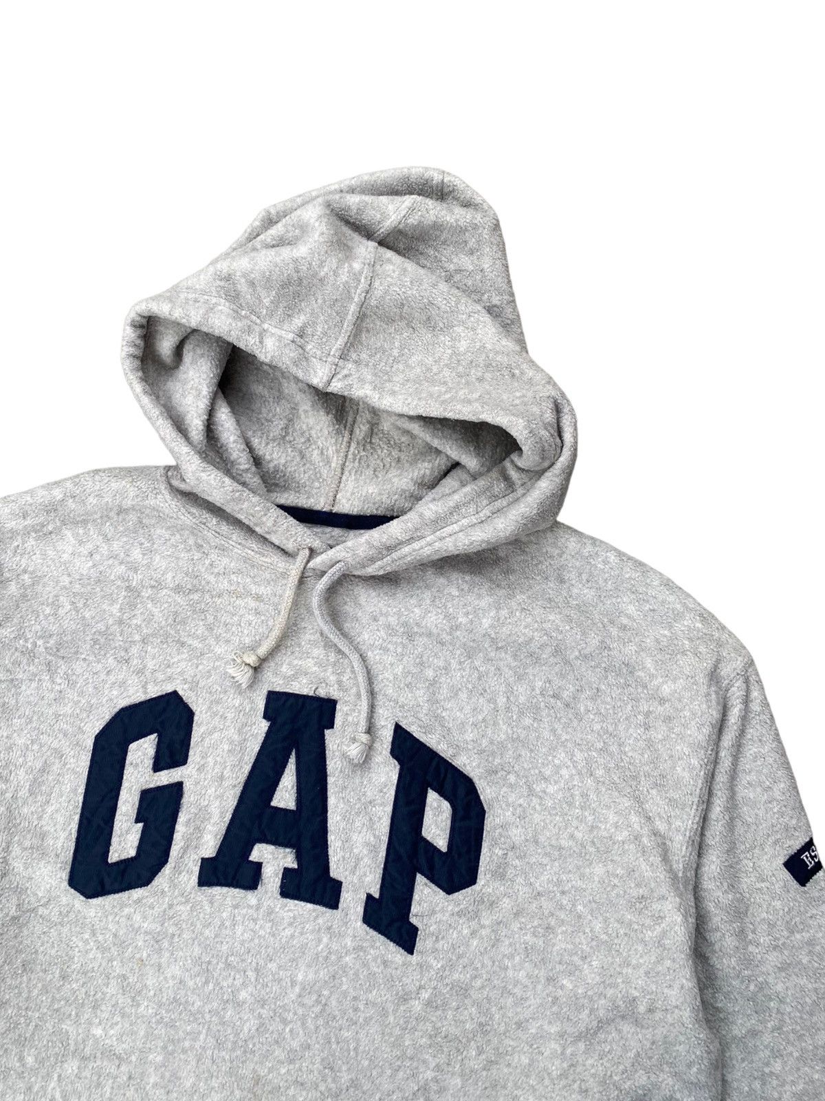 Gap Vintage GAP Big Spell Out Fleece Hoodies. #B1 Size US L / EU 52-54 / 3 - 2 Thumbnail