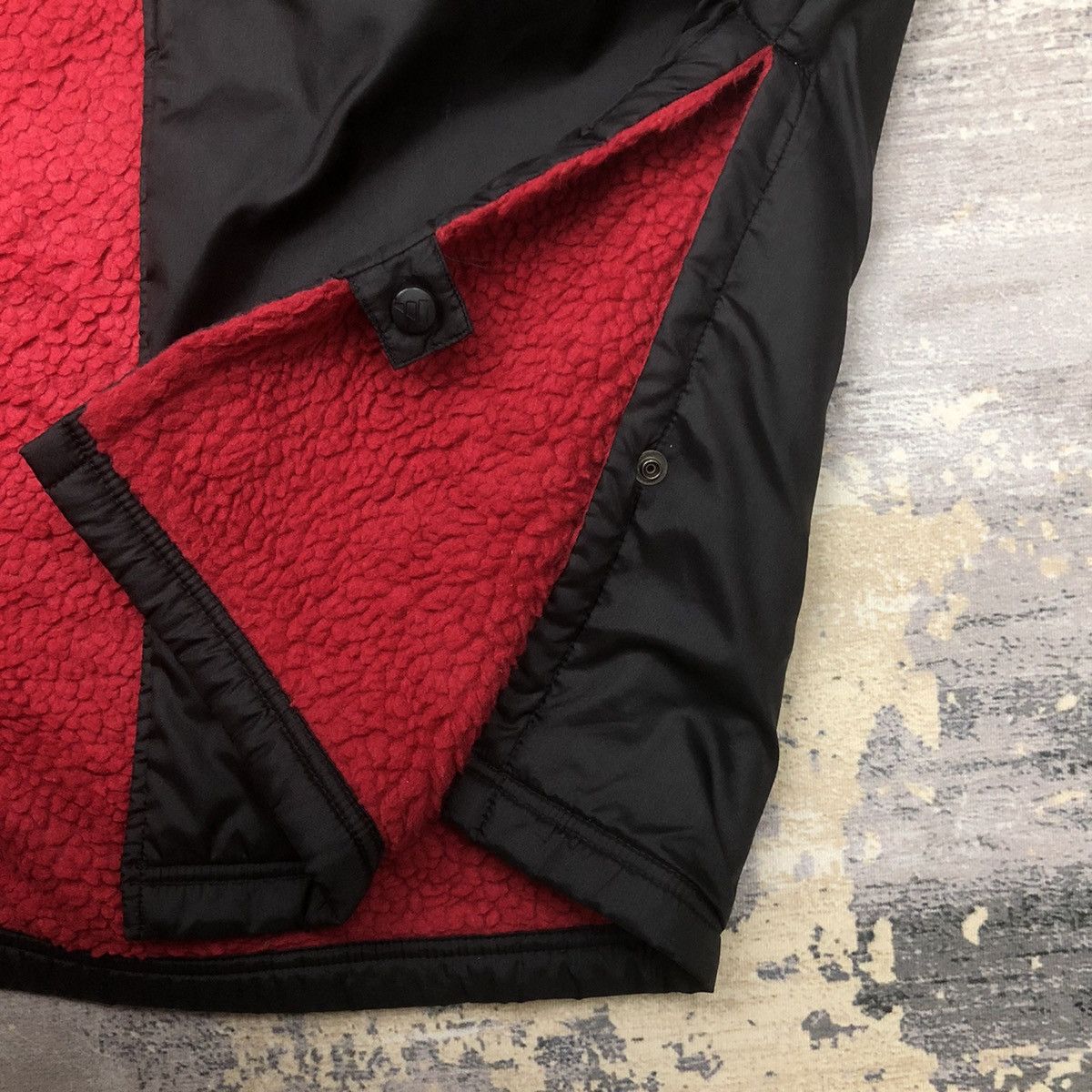 Adidas Y181. VTG 90s ADIDAS BIG LOGO FLEECE LONG JACKET Size US M / EU 48-50 / 2 - 6 Thumbnail