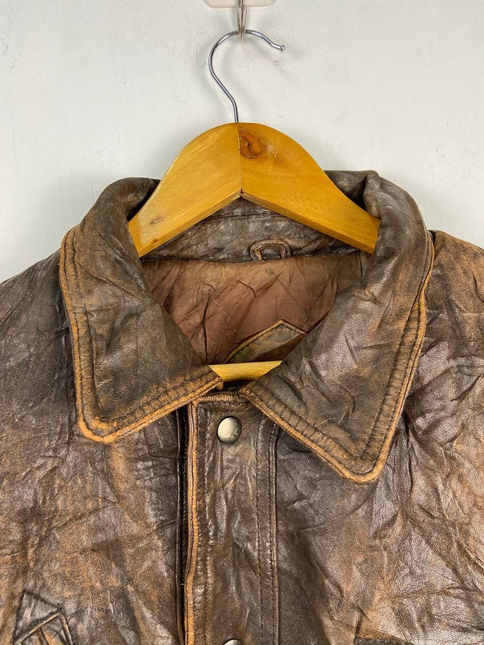 Japanese Brand 🇯🇵 Japanese Brand Vintage Leather Sheepskin Jacket Size US M / EU 48-50 / 2 - 11 Thumbnail