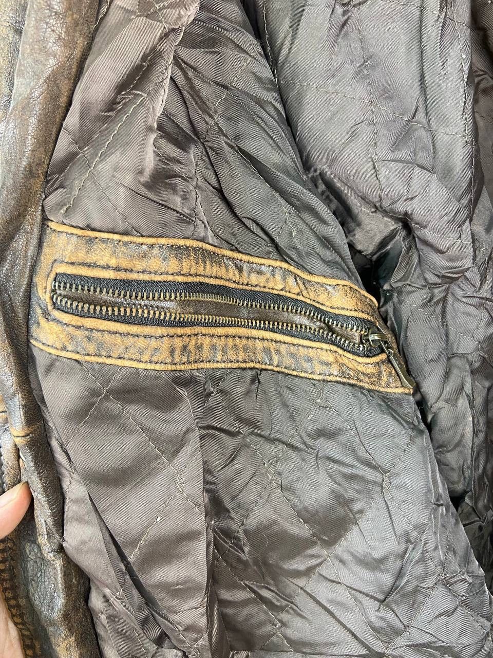 Japanese Brand 🇯🇵 Japanese Brand Vintage Leather Sheepskin Jacket Size US M / EU 48-50 / 2 - 15 Thumbnail